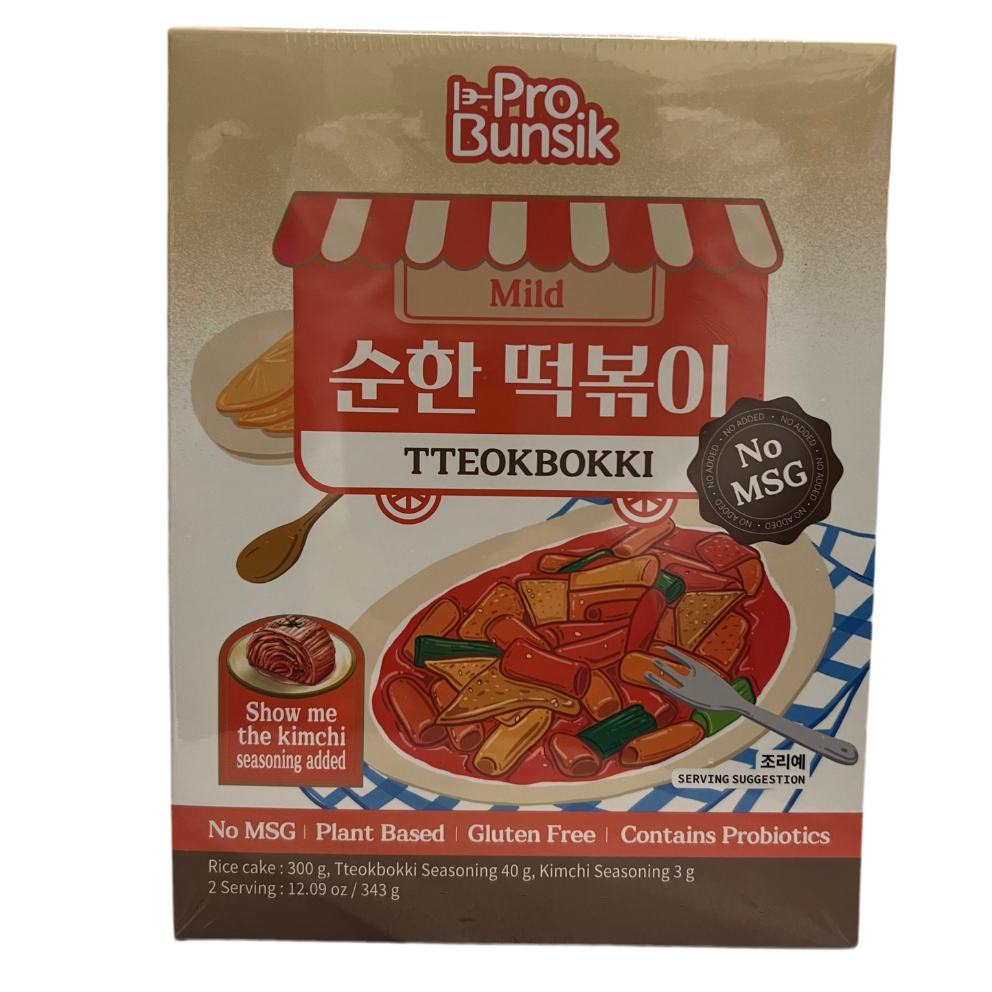 ProBunsik - Tteobokki Mild 343g