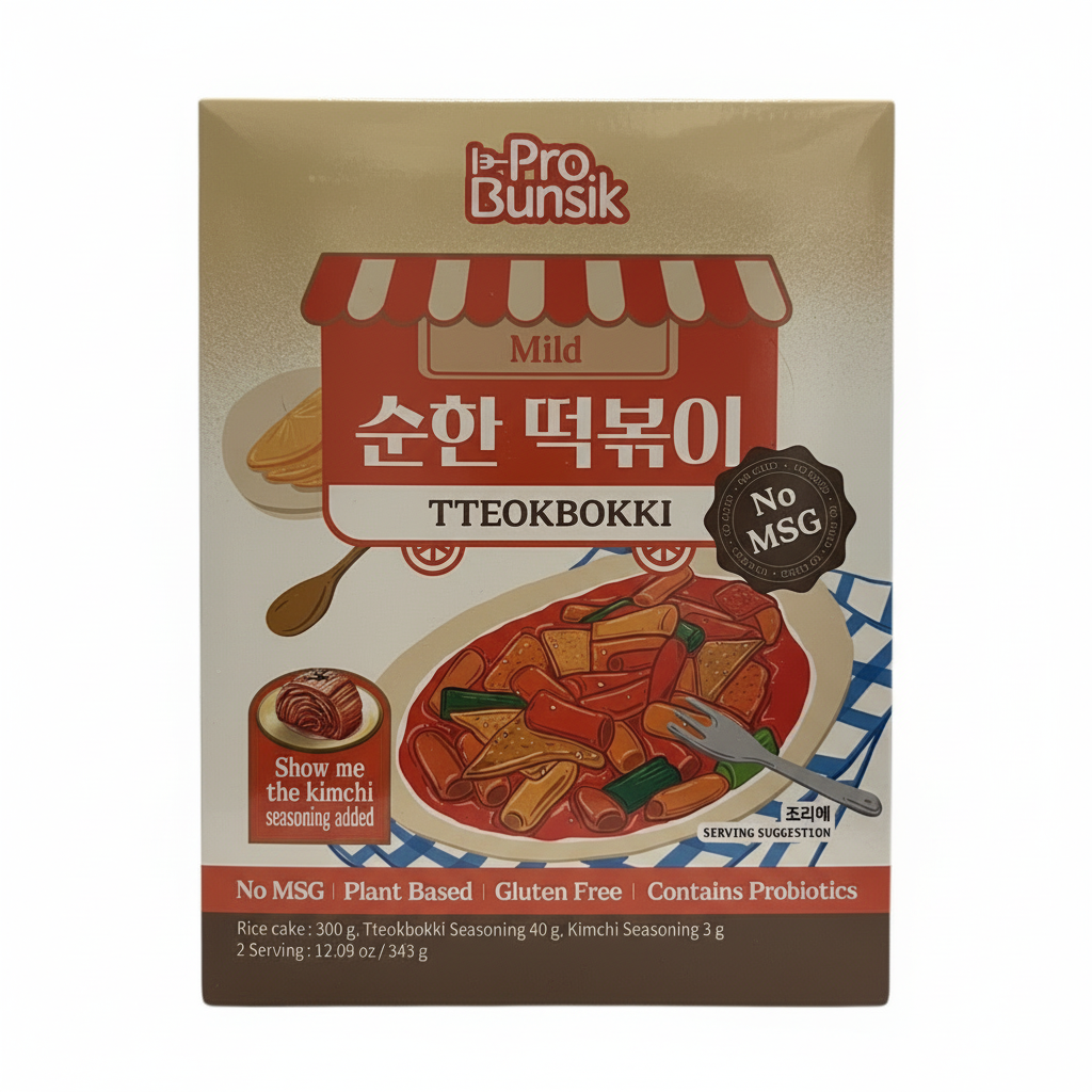 ProBunsik - Tteobokki Mild 343g