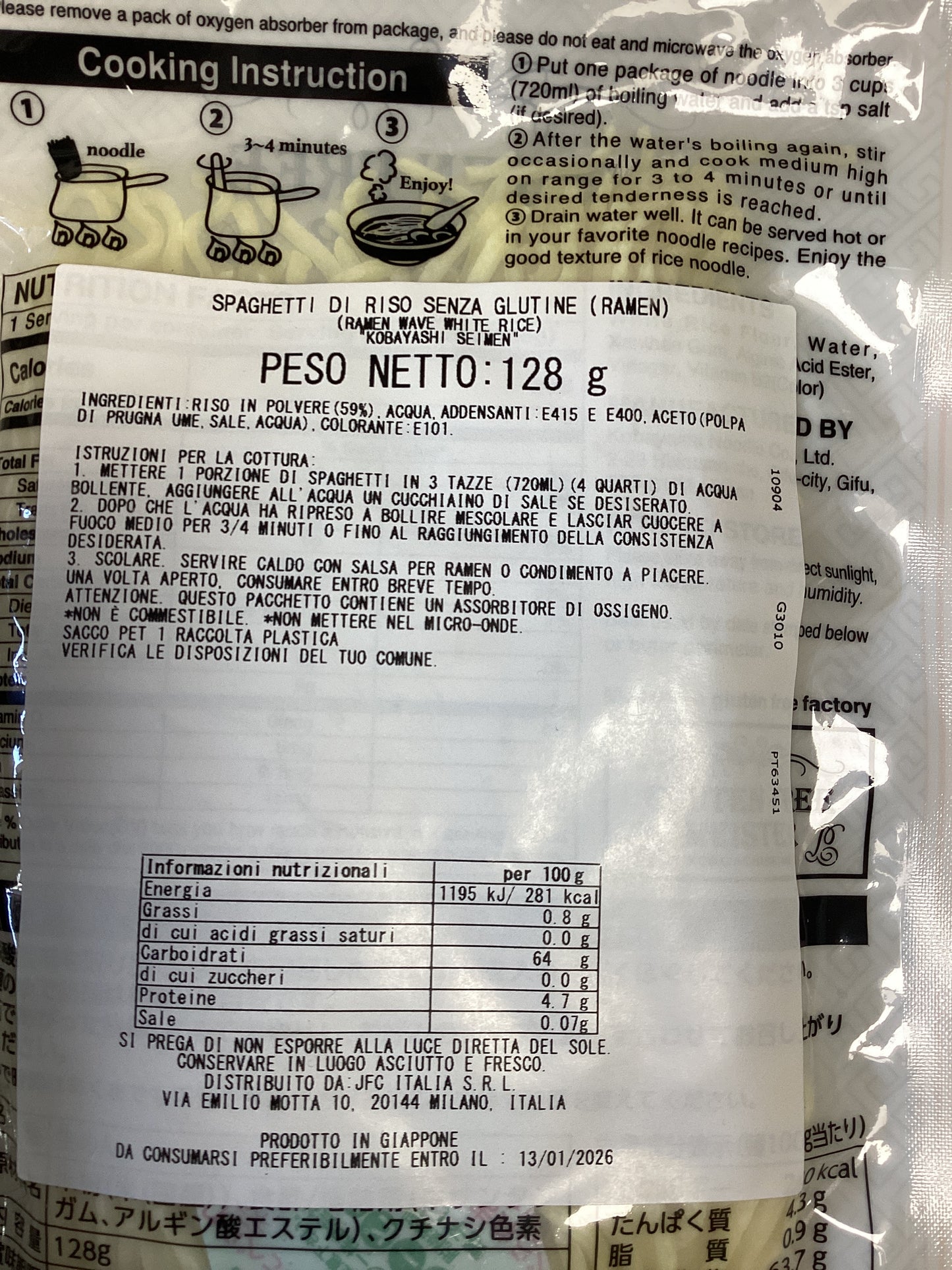 Meister - ramen senza glutine e vegano 128g