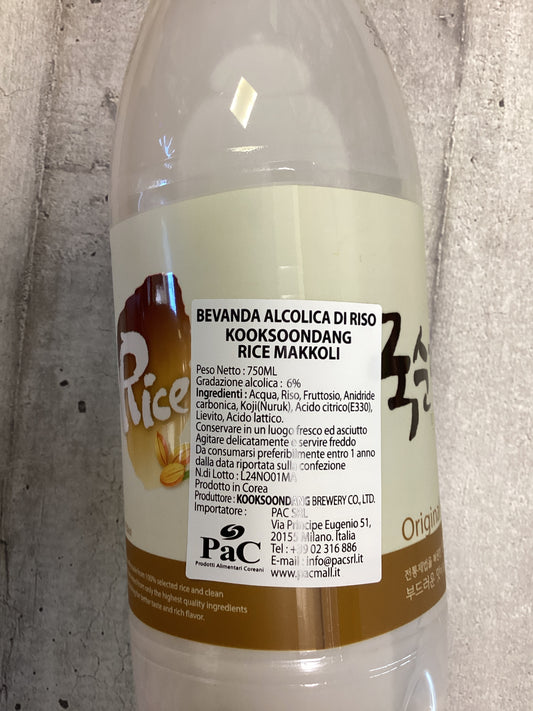 Makgeolli - Vino di Riso coreano 750ml