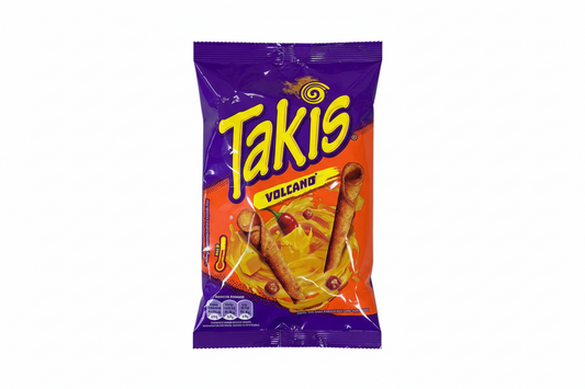 Takis - Snack al mais Volcano (piccante e formaggio) 100g