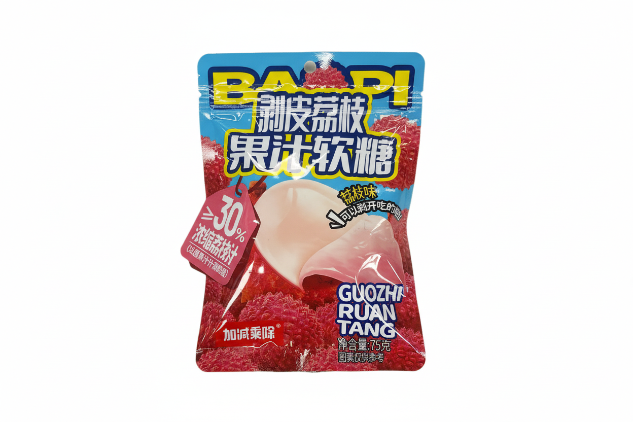 Jjcc - Caramelle sbucciabili al Litchi 75g