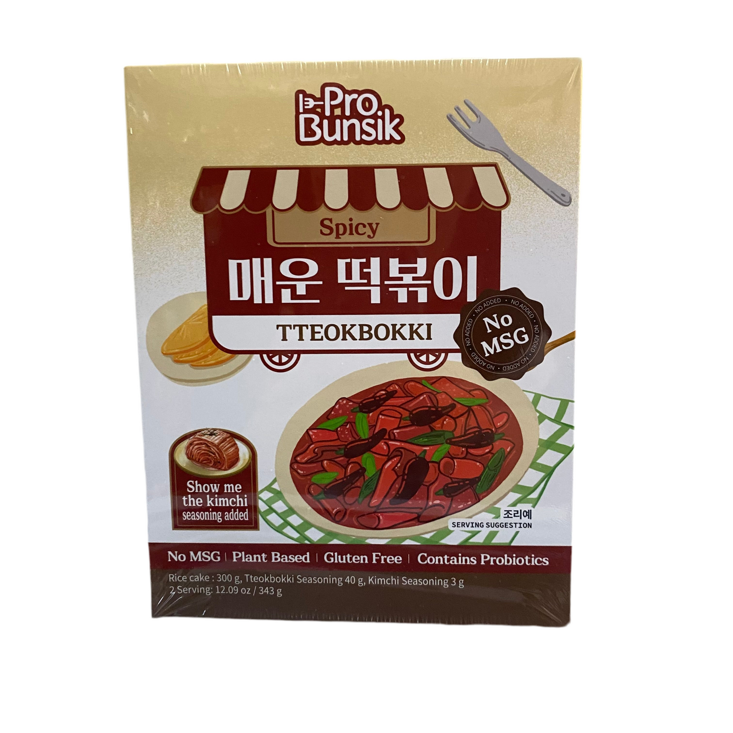 Pro Bunsik – Tteokbokki Piccante 343g