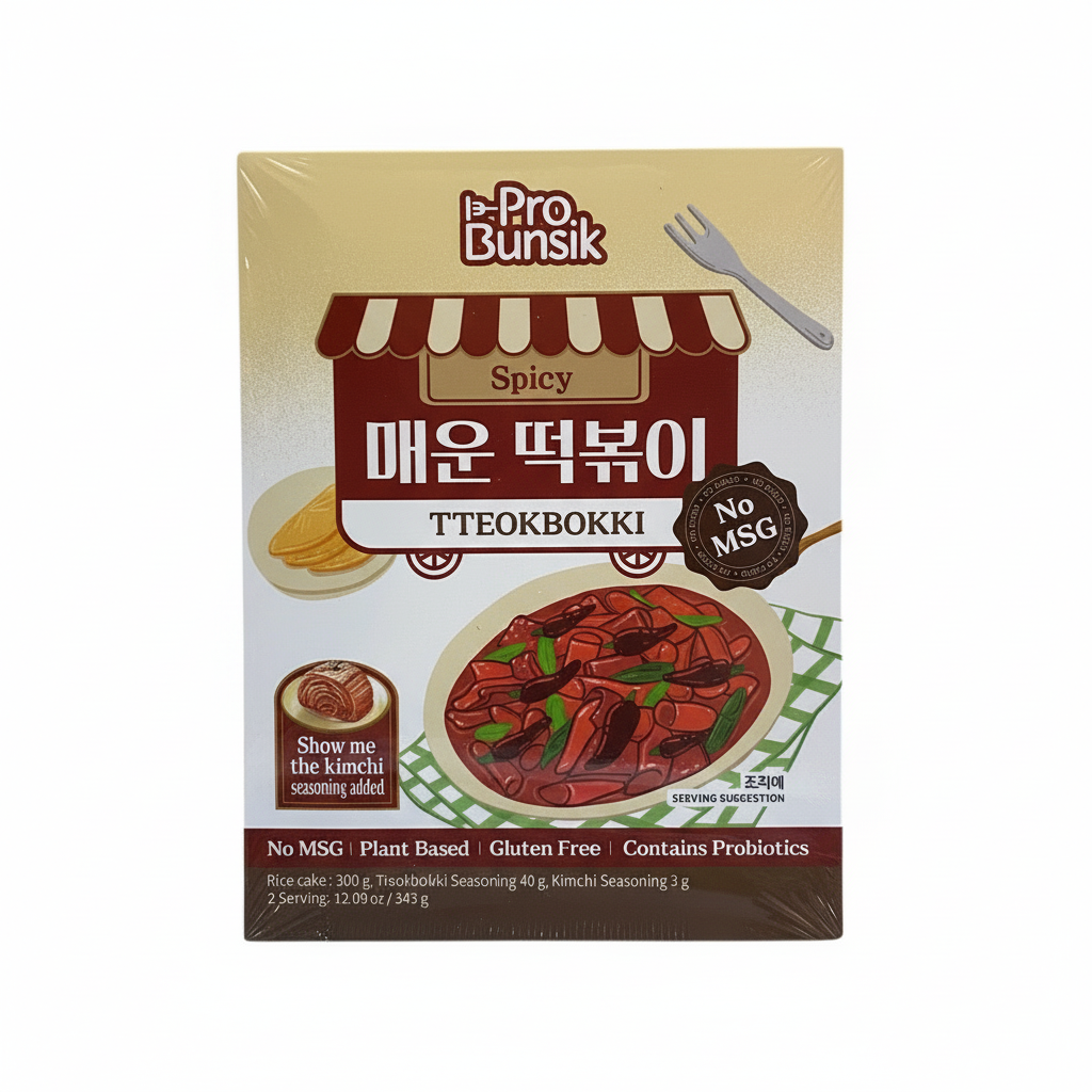 ProBunsik – Tteokbokki Piccante 343g