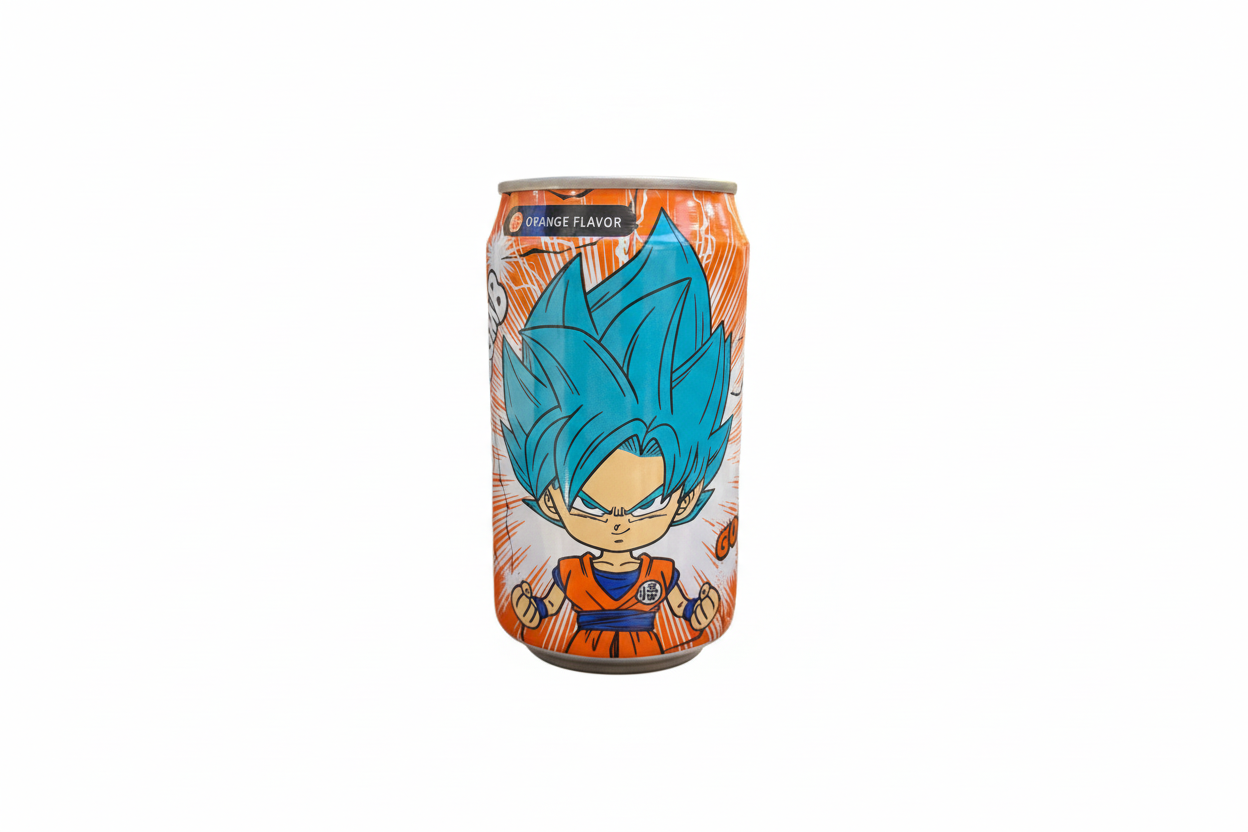 Oceanbomb DB - Bevanda all’Arancia (Goku Blu) 330ml