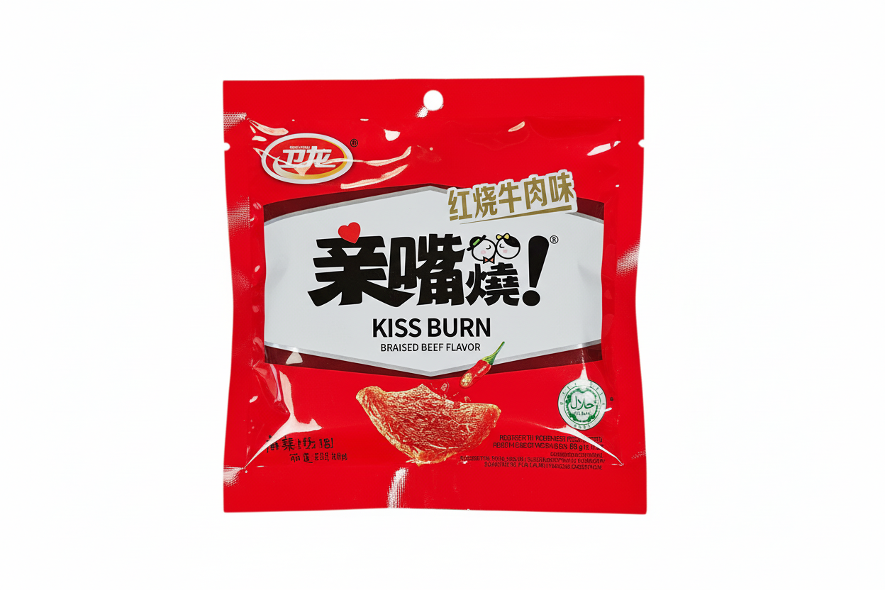 Weilong - Straccetti Piccanti Gusto Manzo (kissburn) 90g