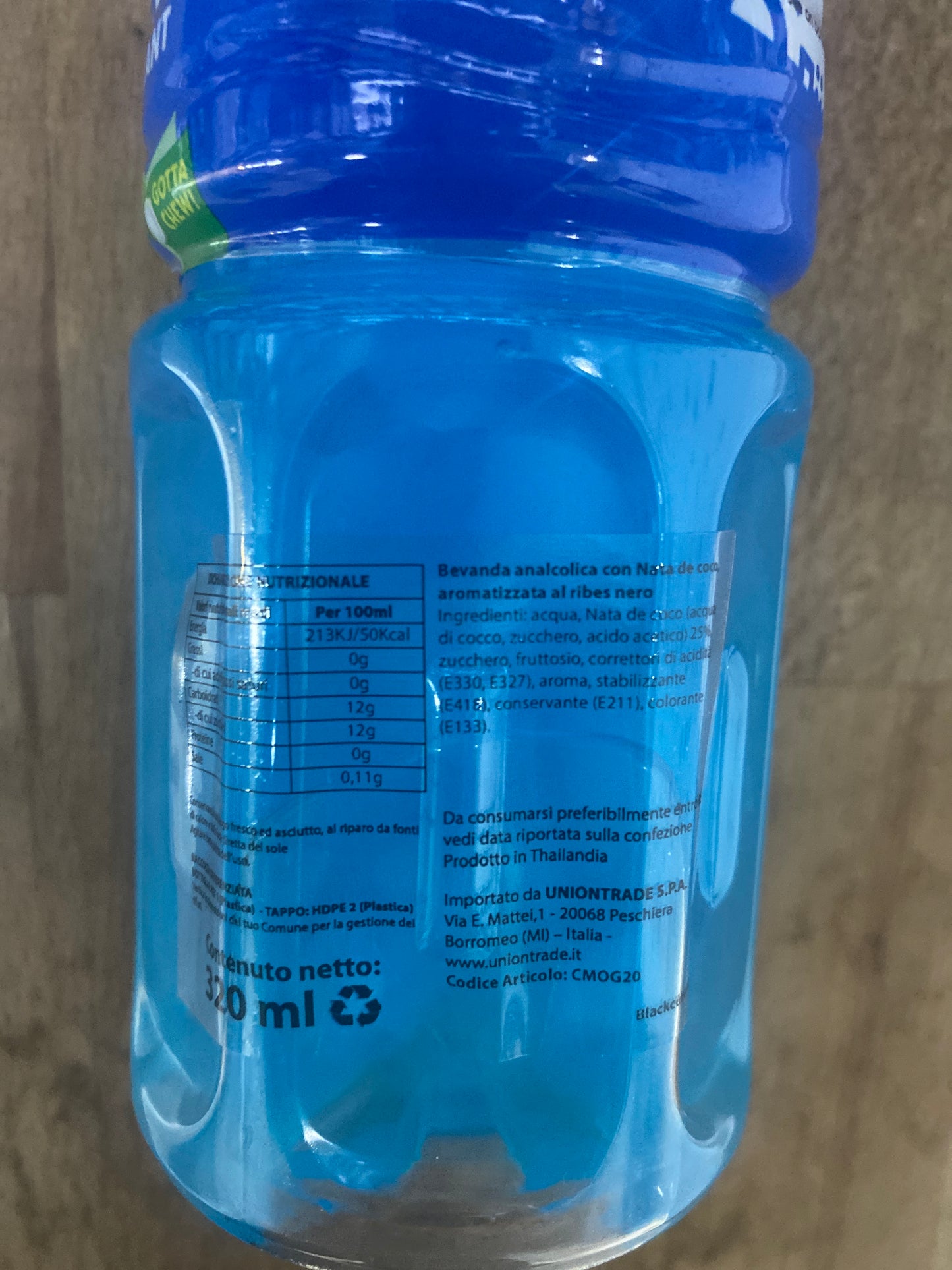 Mogu Mogu - Bevanda al Mirtillo con jelly cocco 320ml