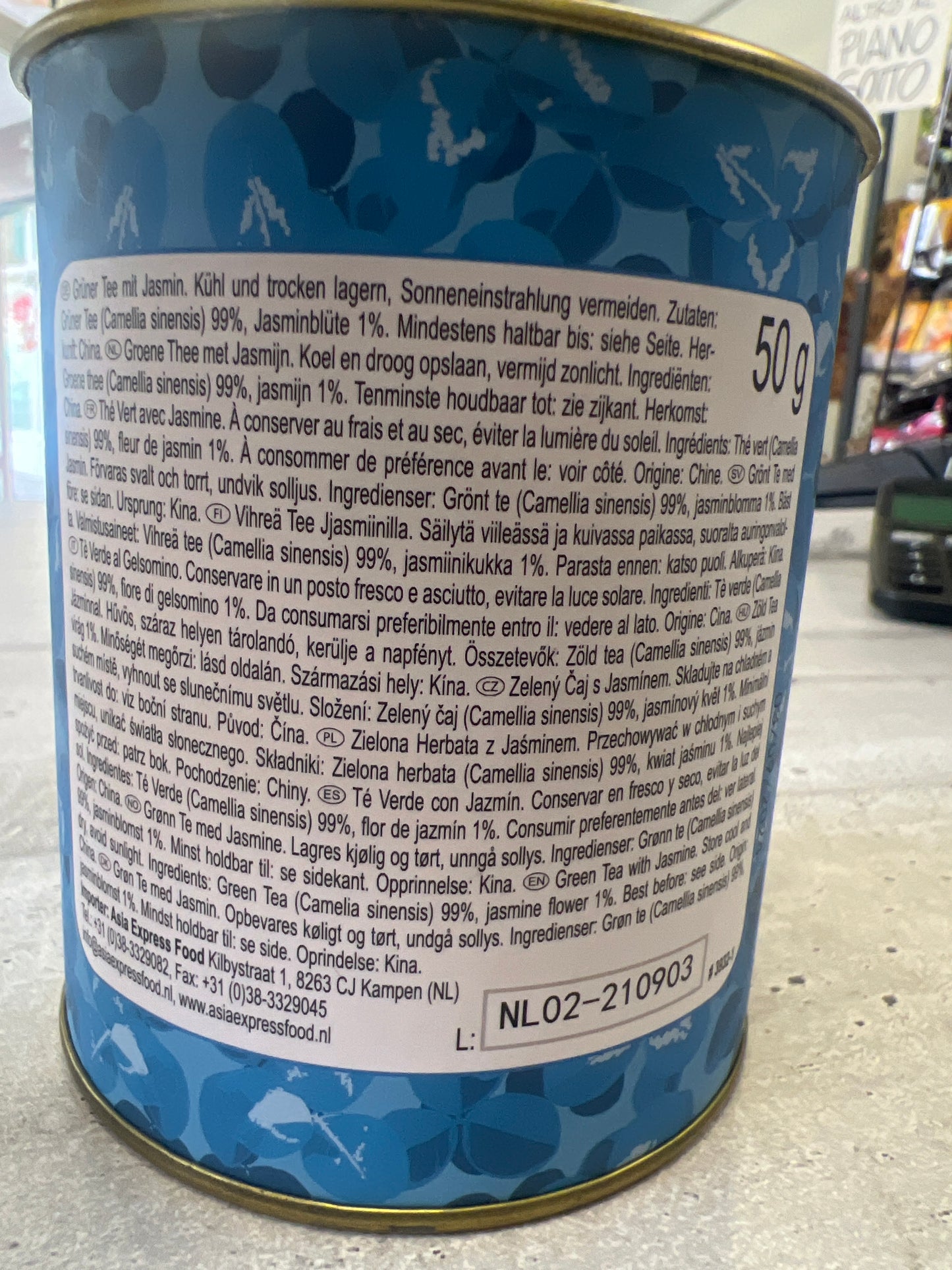 Sws - Tè al Gelsomino (latta) 50g