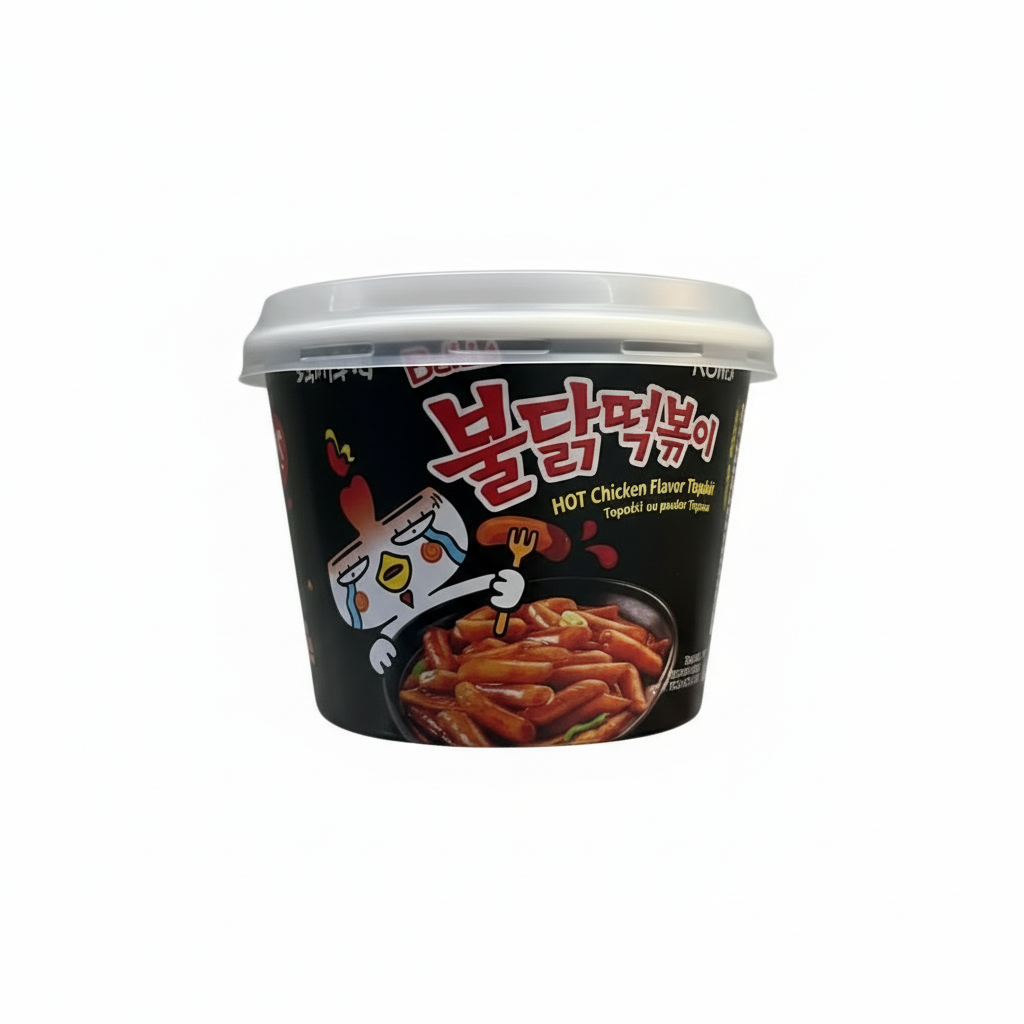 Samyang - Gnocchi di riso Buldak Gusto Pollo Piccante 185g