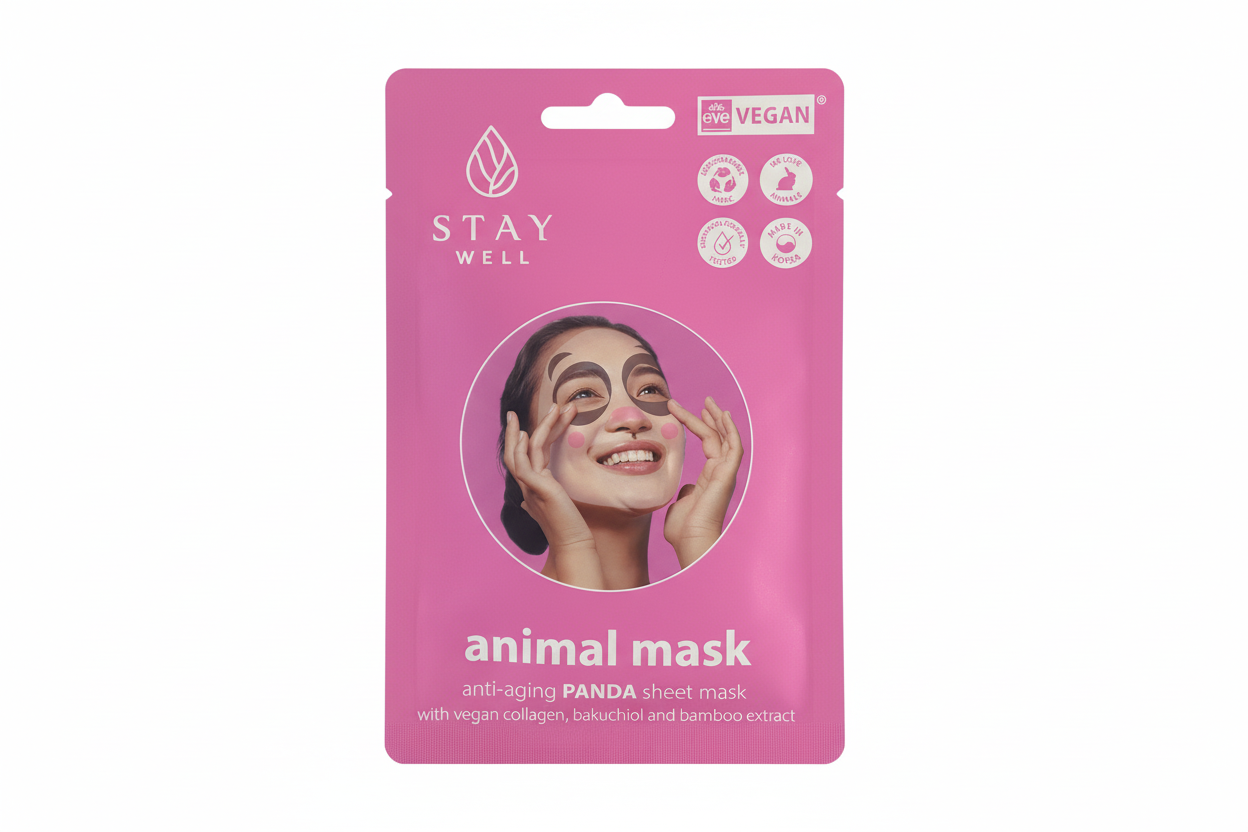 Staywell - Maschera 'Panda' Anti Age 20g