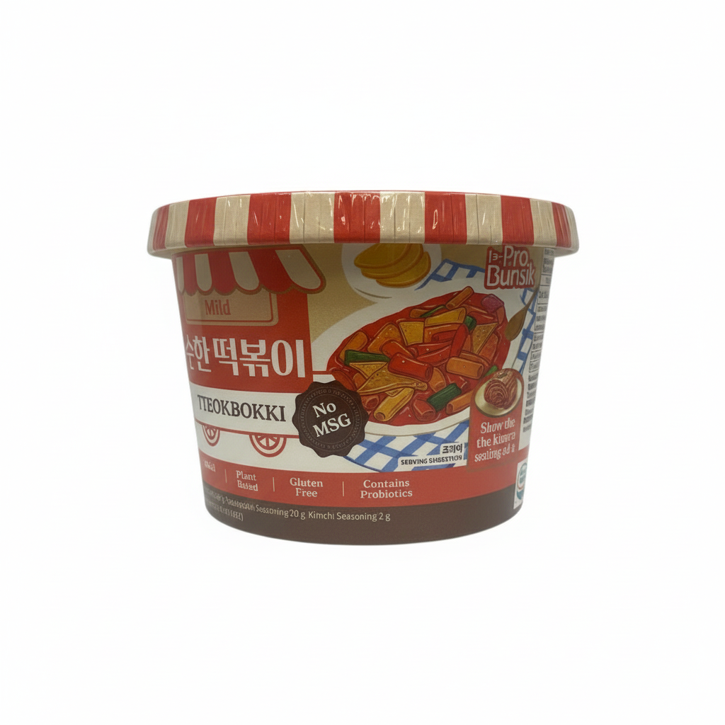 ProBunsik - Tteokbokki Mild BOWL 142g