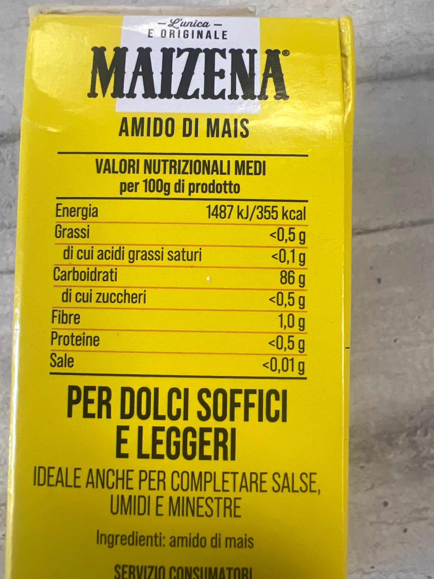 Maizena - Amido di Mais 250G
