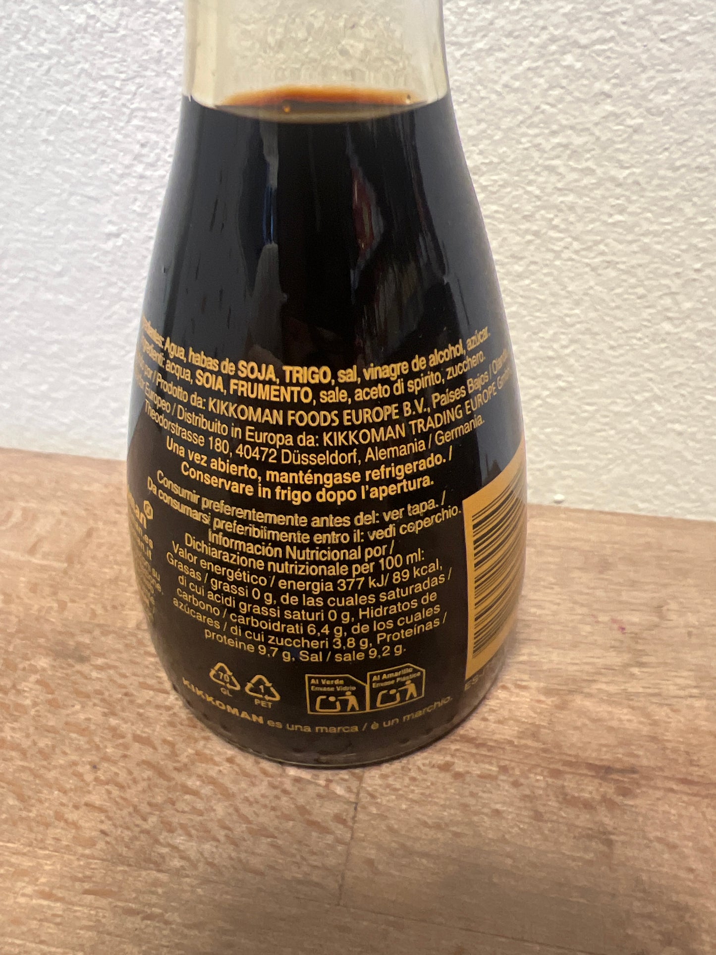 Kikkoman - Salsa di soia meno Sale con dispenser 150ml