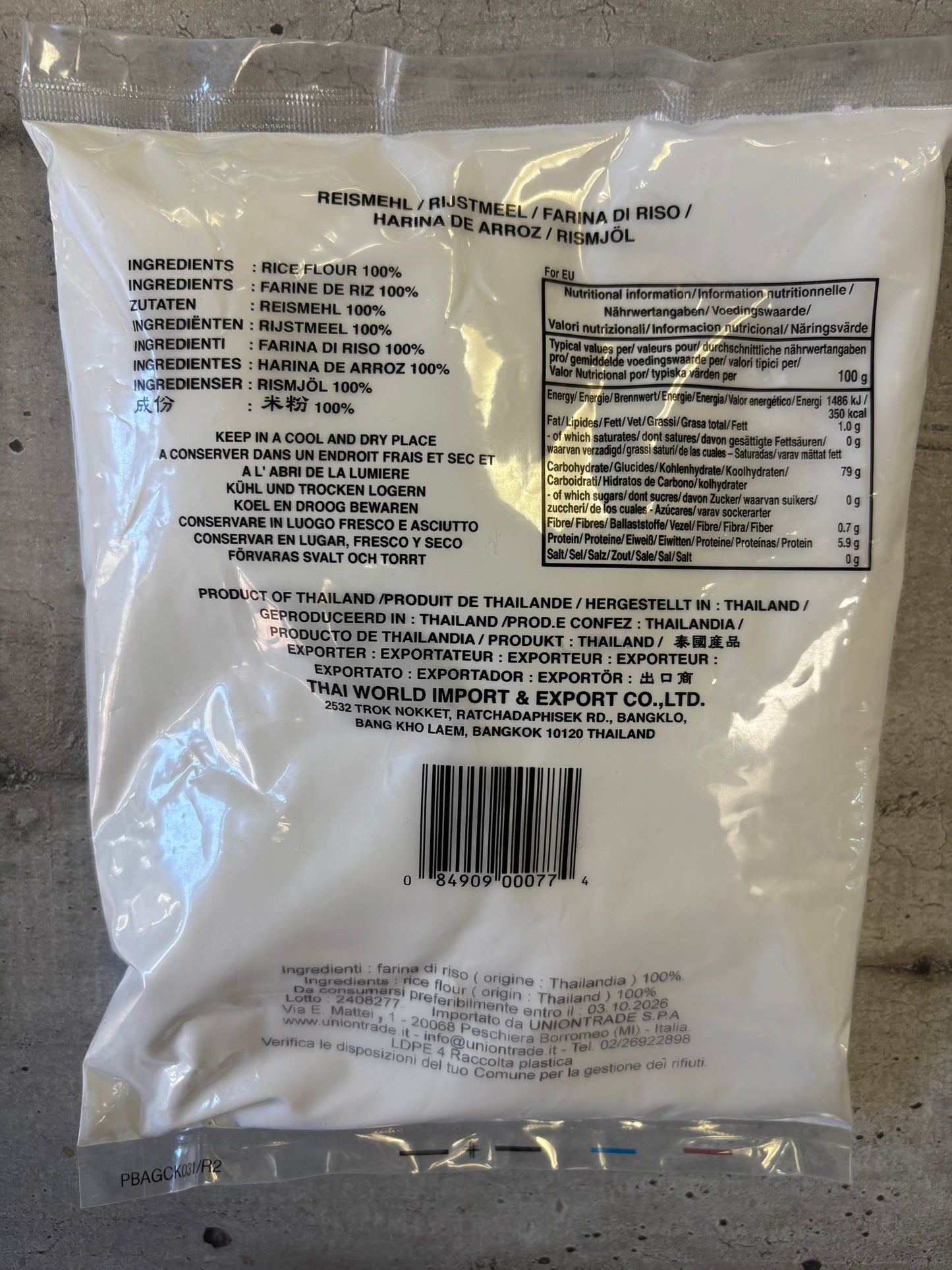 Cockbrand - Farina di riso 400g