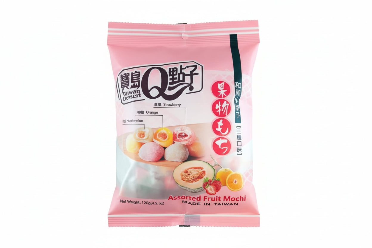 Qdianzi - Mochi alla Frutta Mista 120g