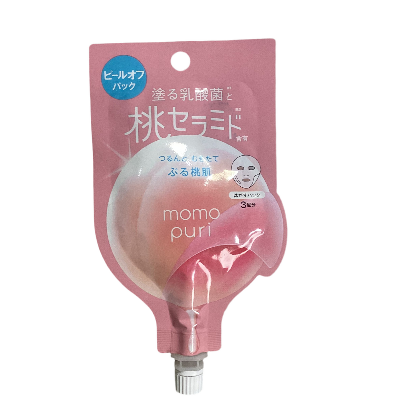 Momopuri - Maschera Fresh Peel Off esfoliante 12g