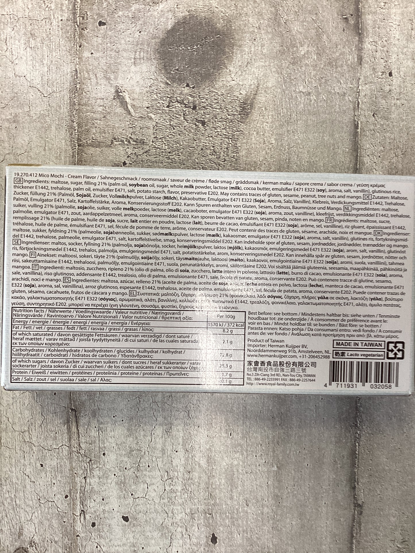 Qdianzi - Mini mochi al Latte 80g