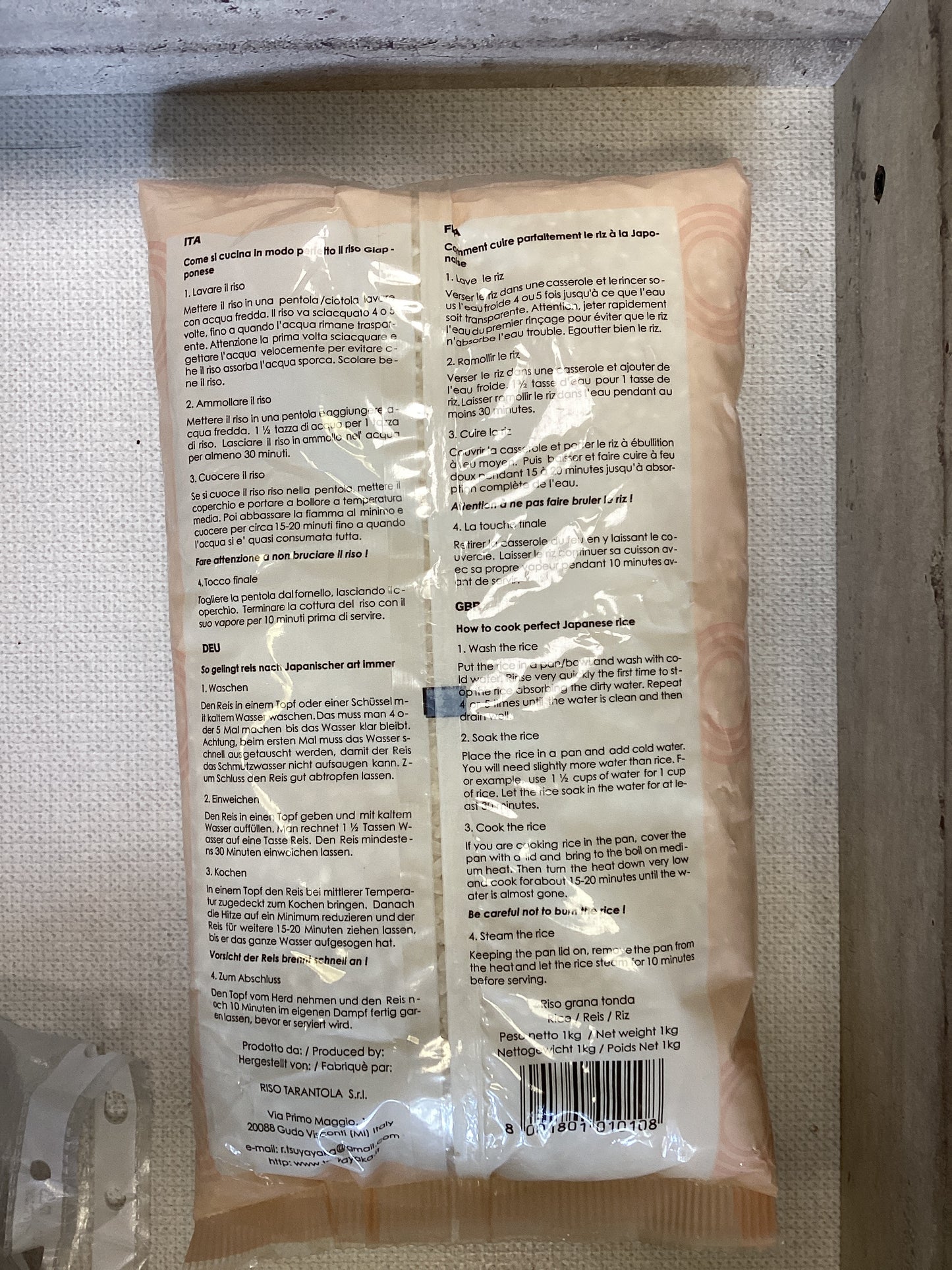 Riso per sushi - 1kg