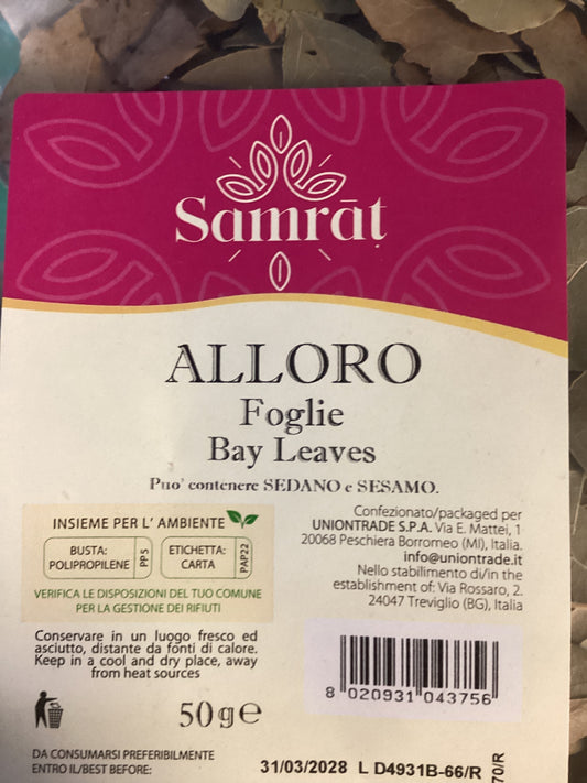 Samrat - Foglie di Alloro 50g