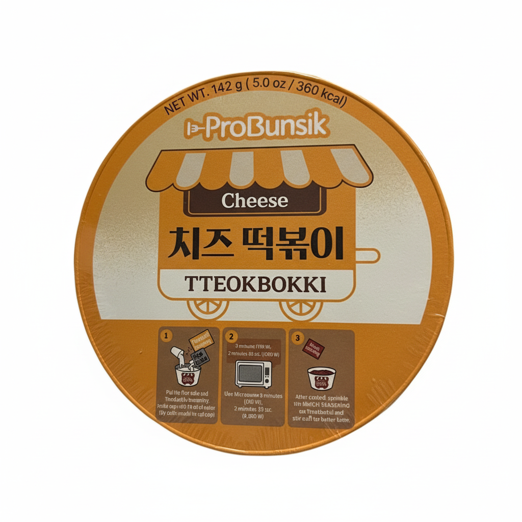 Probunsik - Tteobokki al Formaggio BOWL 142g