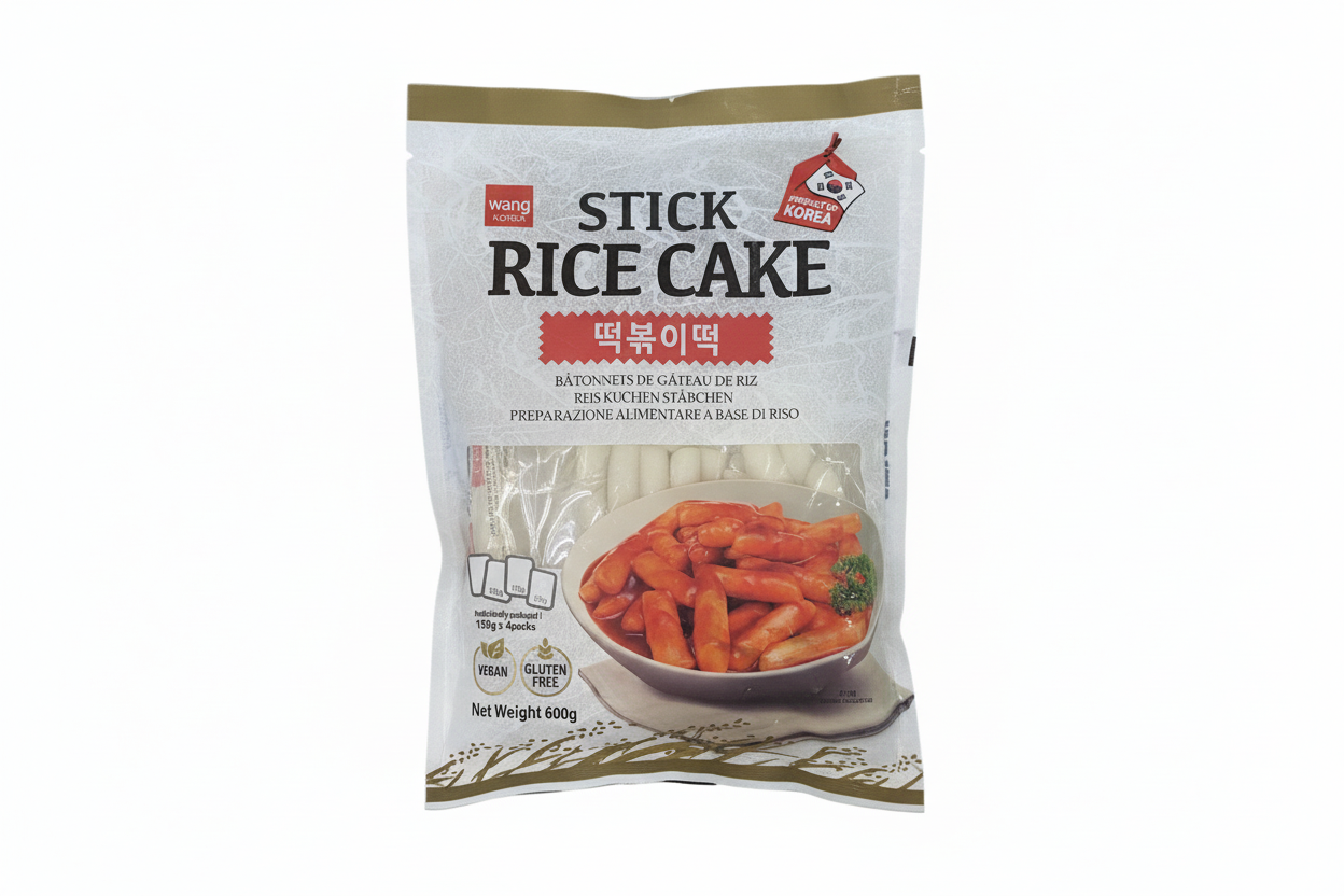 Wang - Gnocchi di Riso Tteokbokki 3 pacchetti 150g