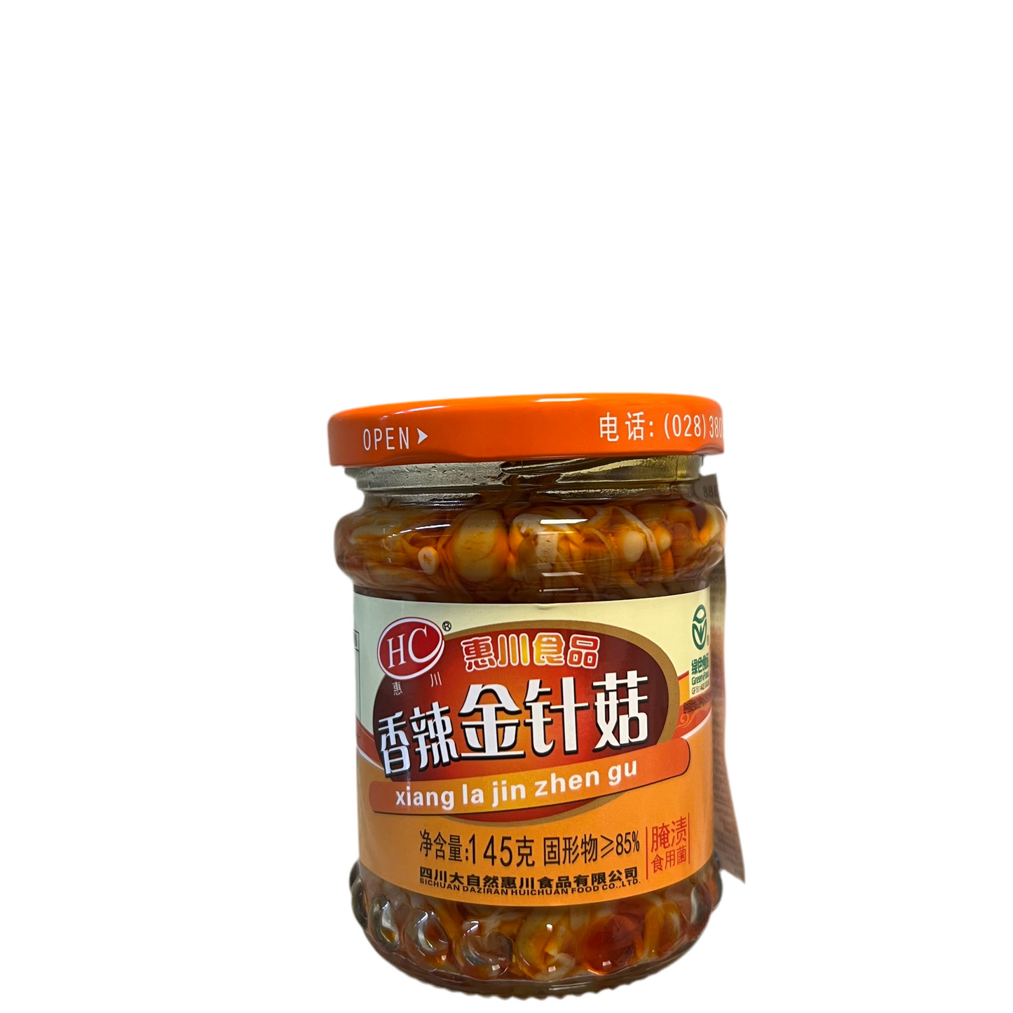 HC Funghi enoki sott’olio piccante 145g