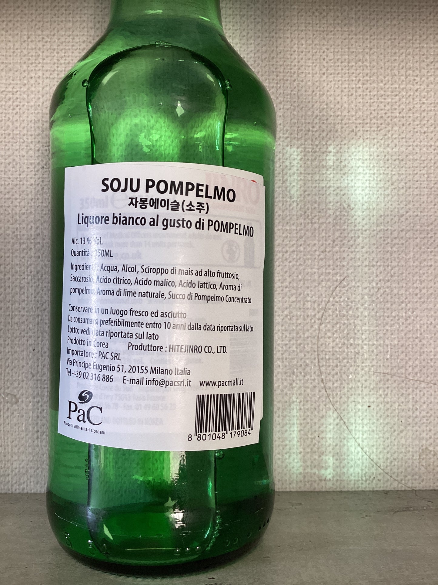 Jinro - Soju al pompelmo 360ml