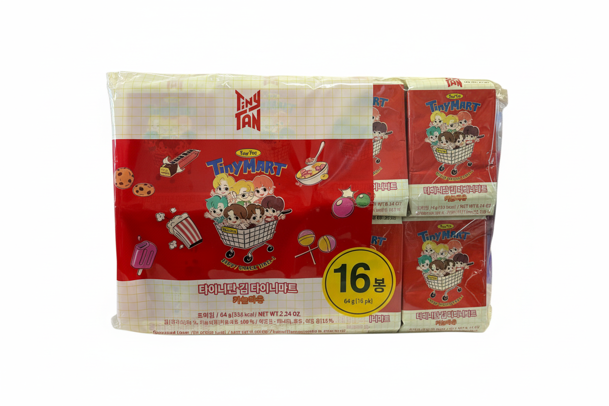 TT - Alghe snack BTS sesamo 16pz