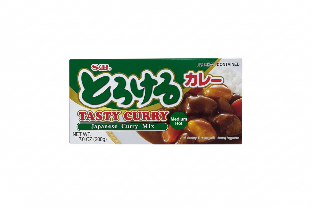 S&B - Curry Medium hot 200g