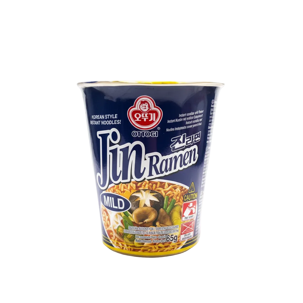 Ottogi - Jin Ramen Mild CUP 65g (CON BRODO)