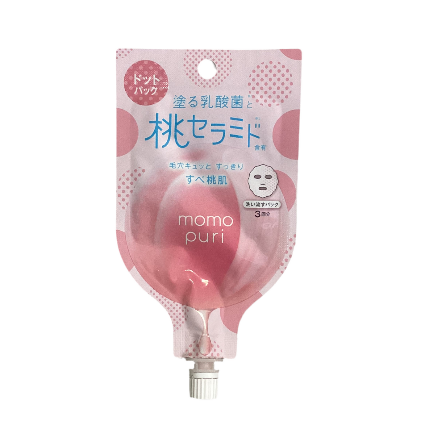 Momopuri - Maschera Fresh Dot rinfrescante 12g