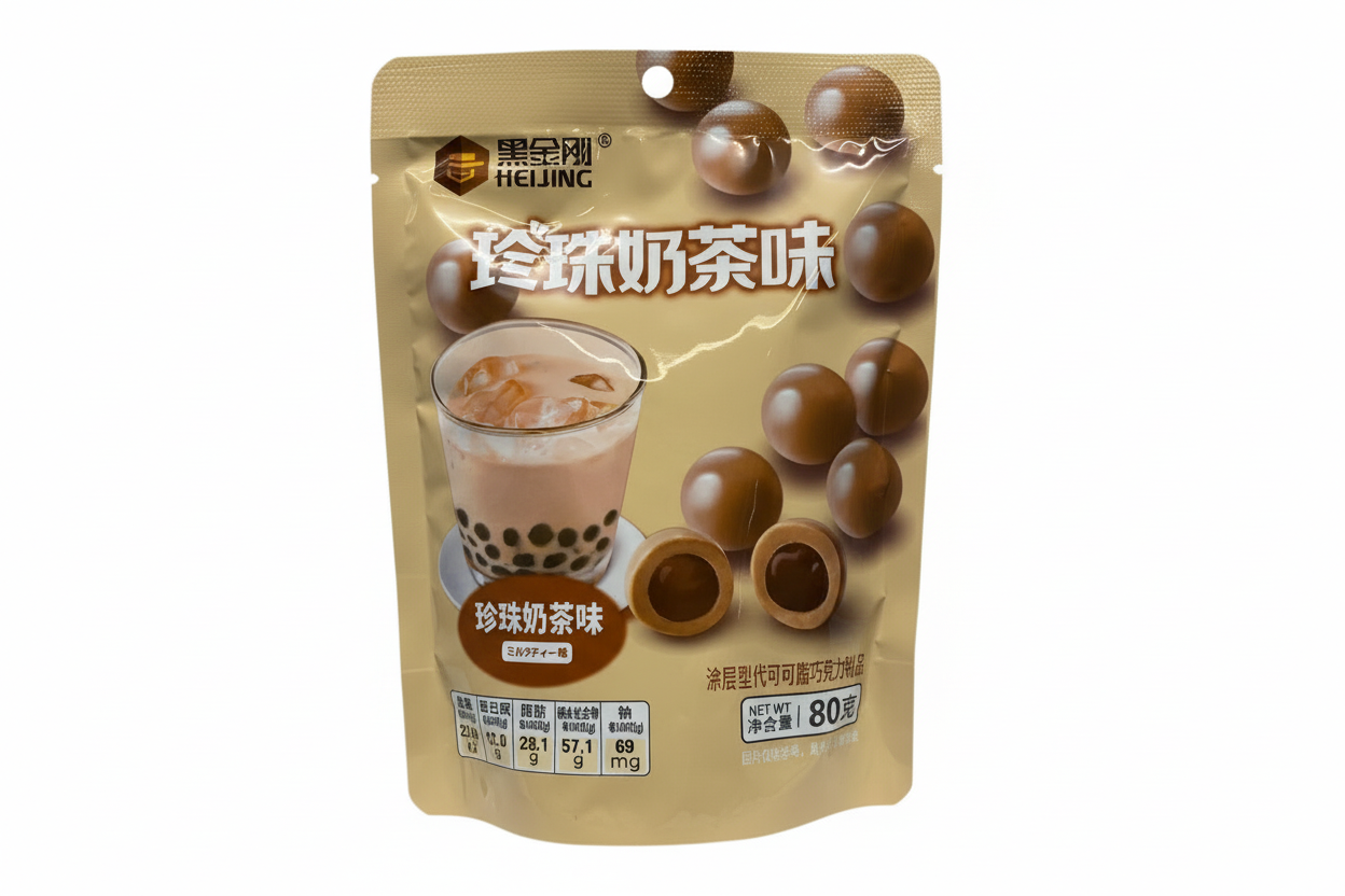 Heijing - Palline al Bubblea Tea & Choco 80g