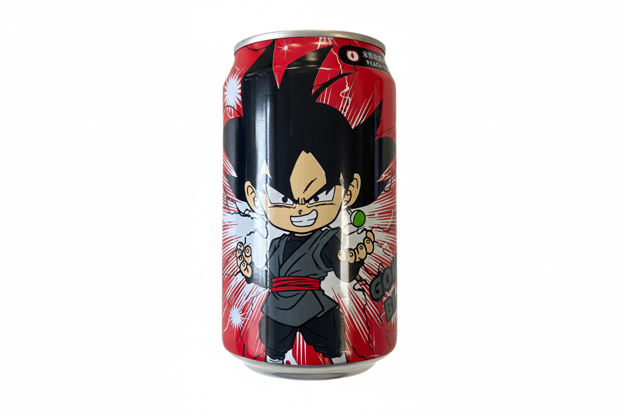 Oceanbomb DB - Bevanda alla Pesca (Black Goku) 330ml
