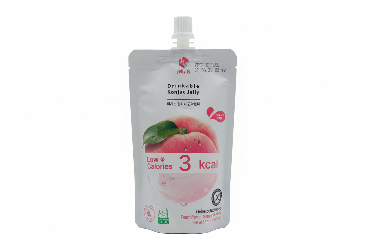 JellyB - Gelatina di Konjac alla pesca 0 zuccheri 150ml