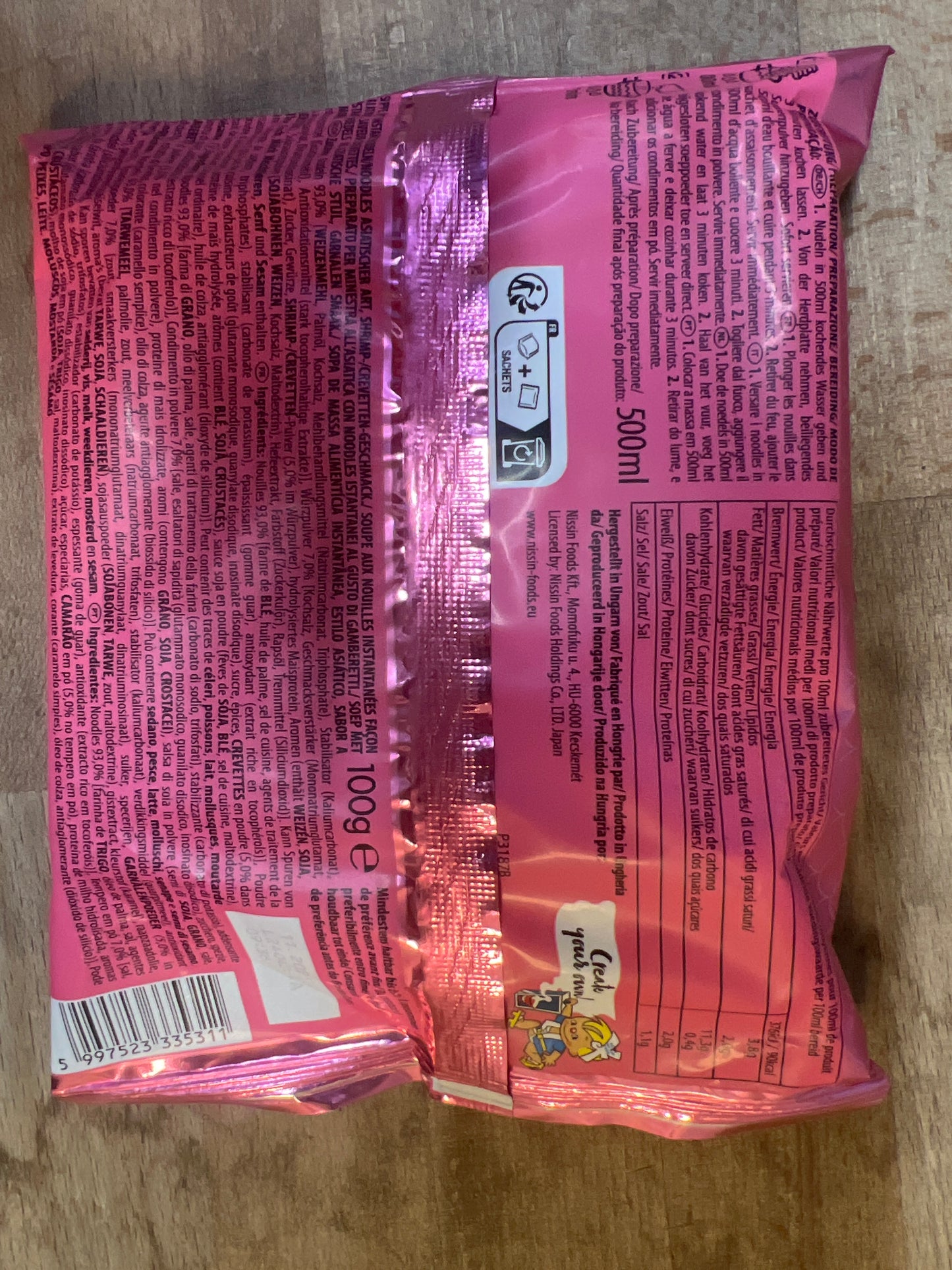 Nissin - Demae Ramen ai Gamberi 100g (CON BRODO)