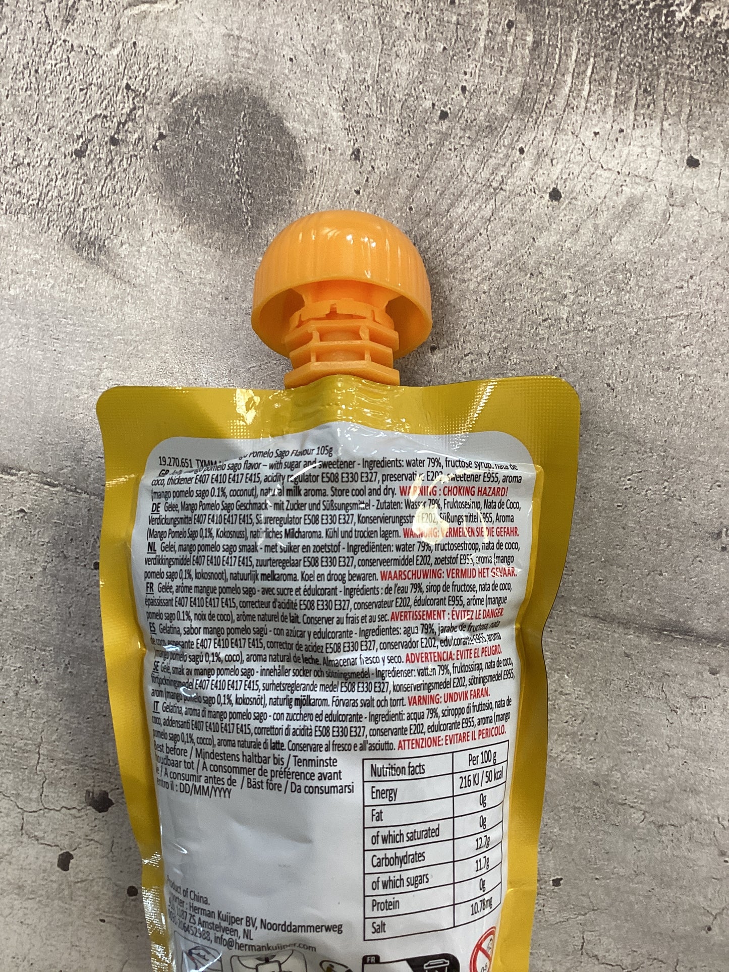 SM - Succo Jelly al Mango sago 105g