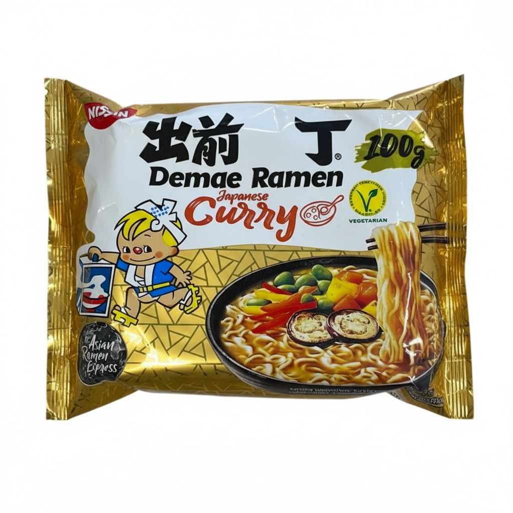 Nissin - Demae Ramen al Curry 100g (CON BRODO)
