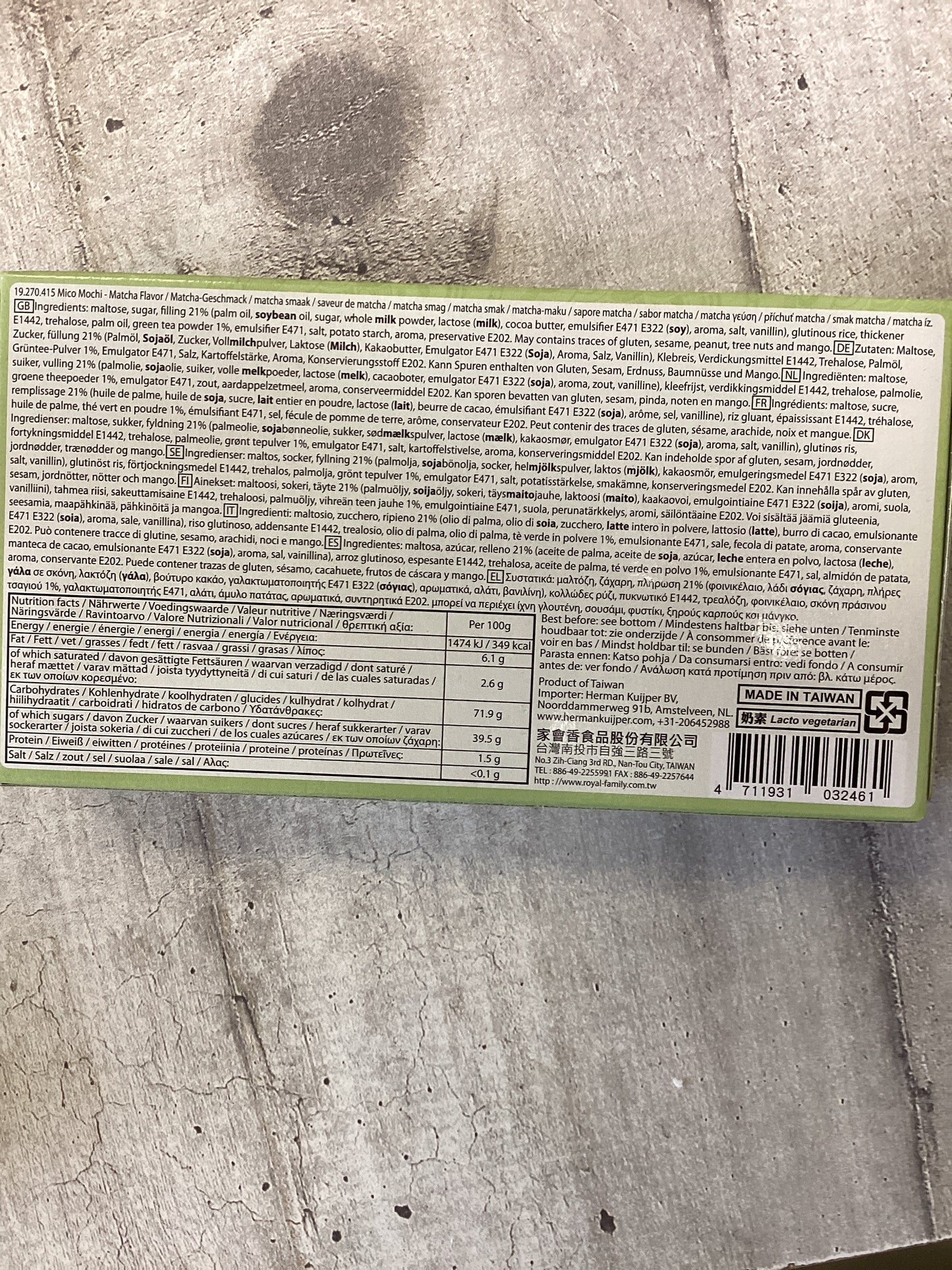 Qdianzi - Mini Mochi al Matcha 80g