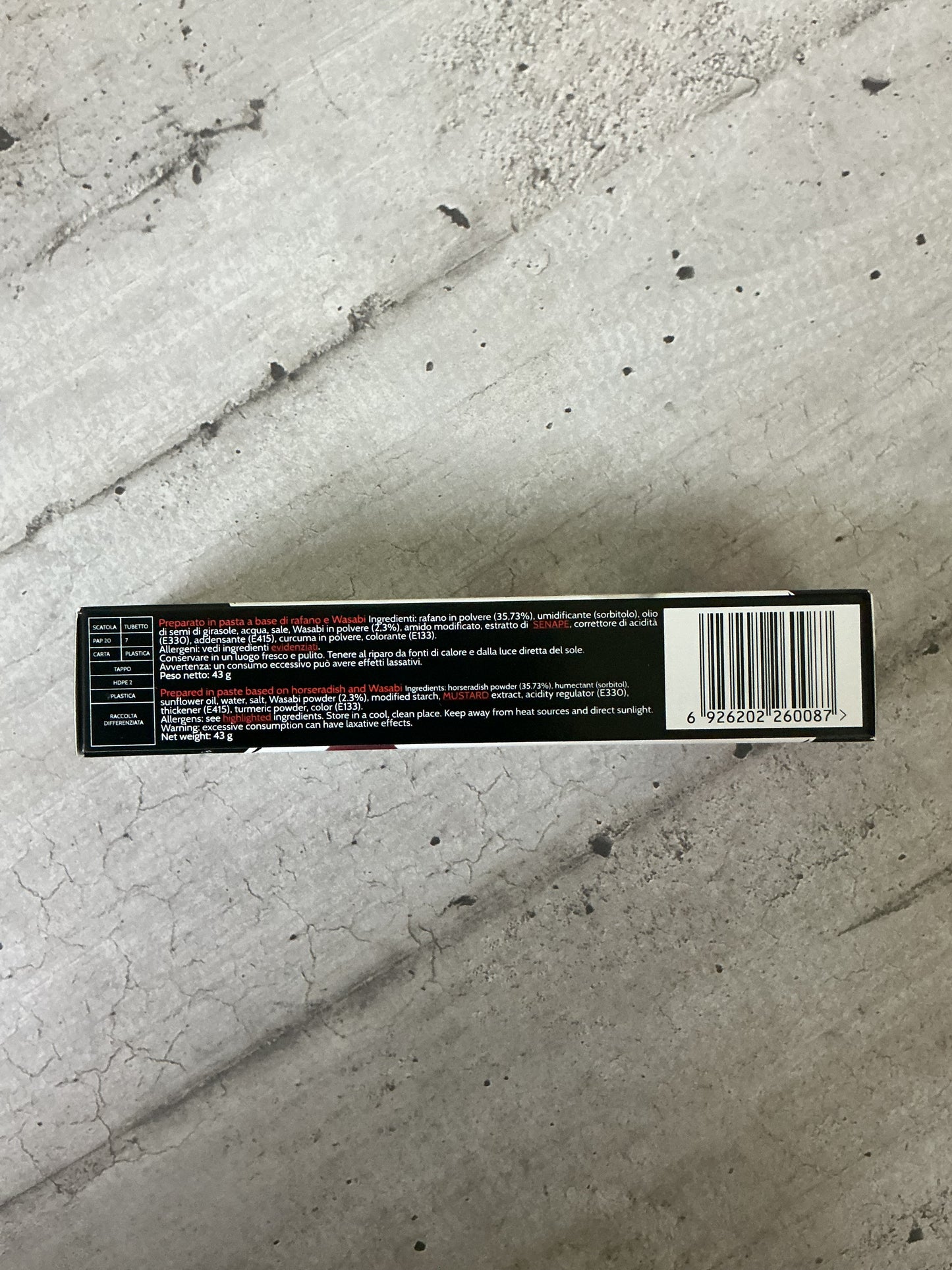 Biyori - tubetto wasabi 43g