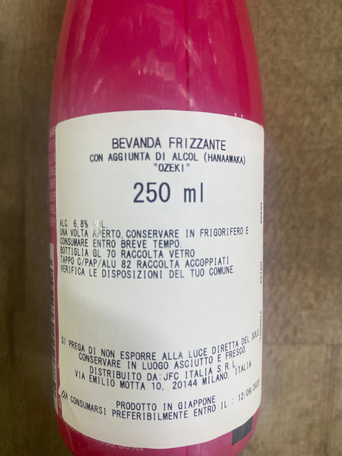 HanaAwaka Sake frizzante ai Fiori 250ml