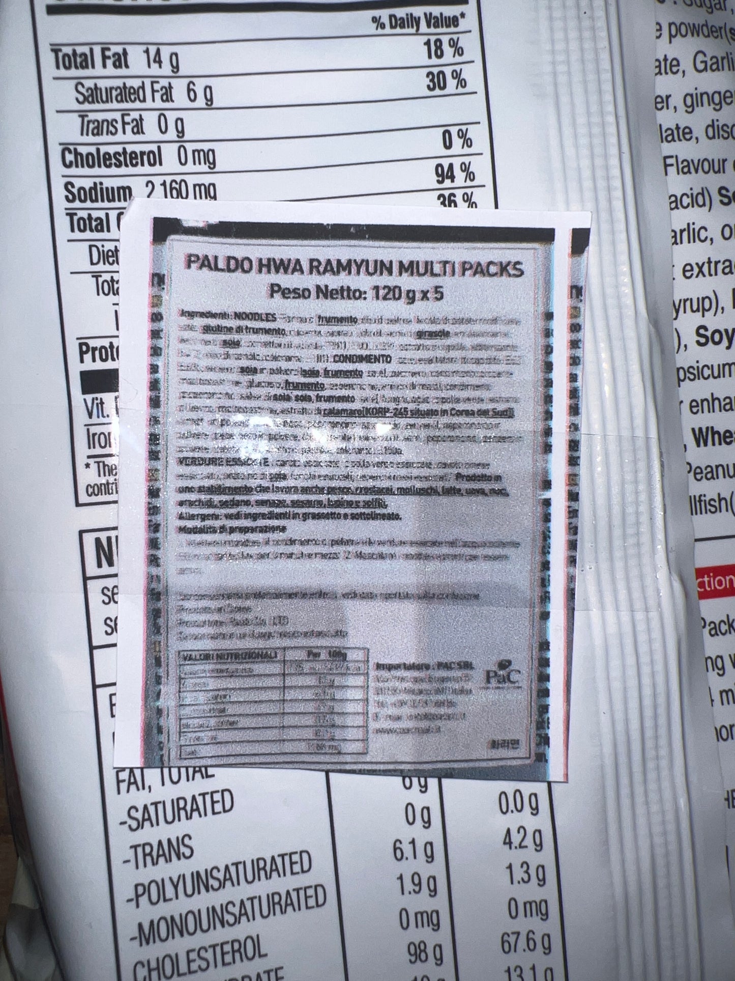 Paldo - Rabokki Ramen 145g