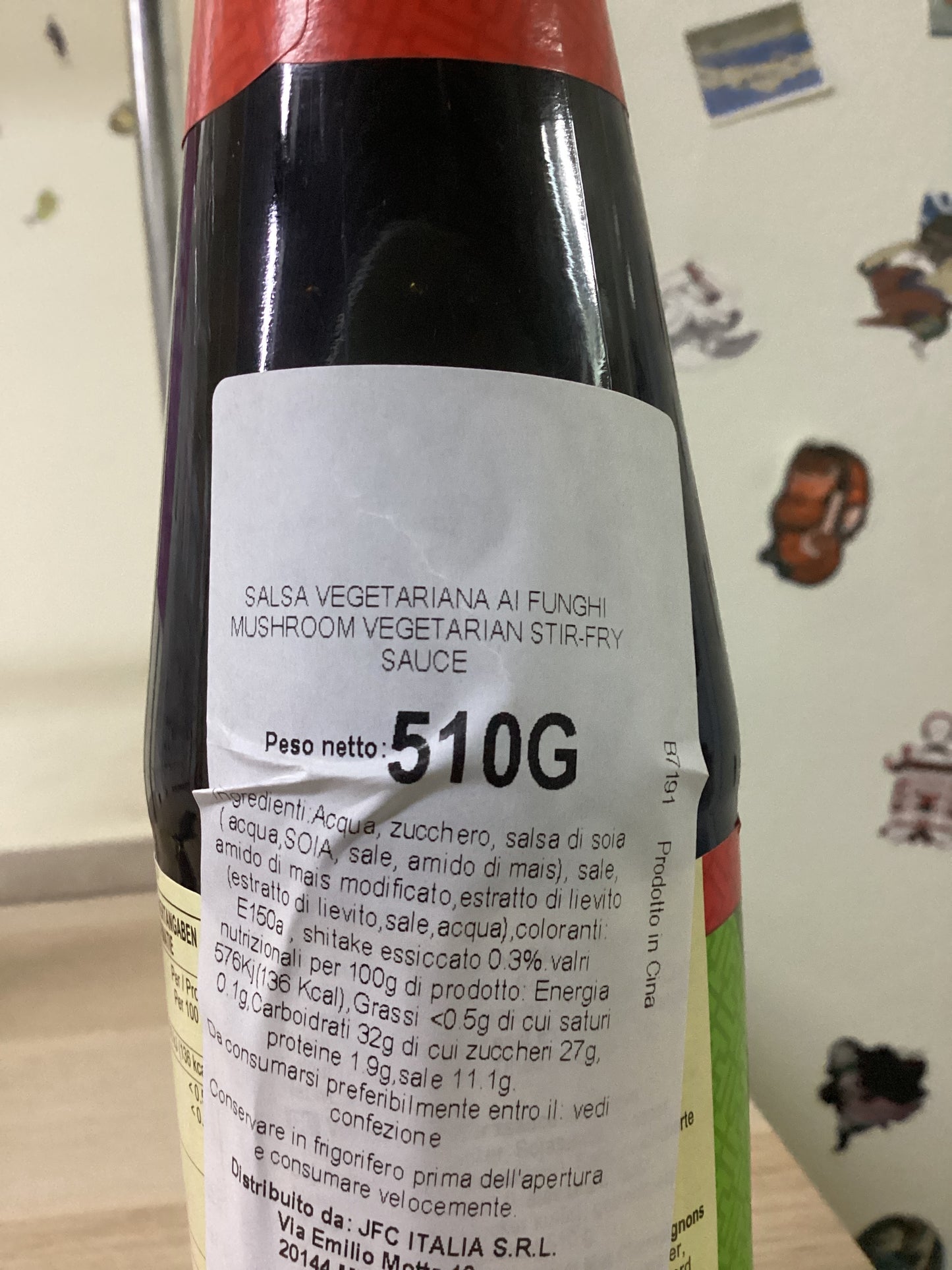 Lkk - Salsa ostrica vegetariano con funghi 510g