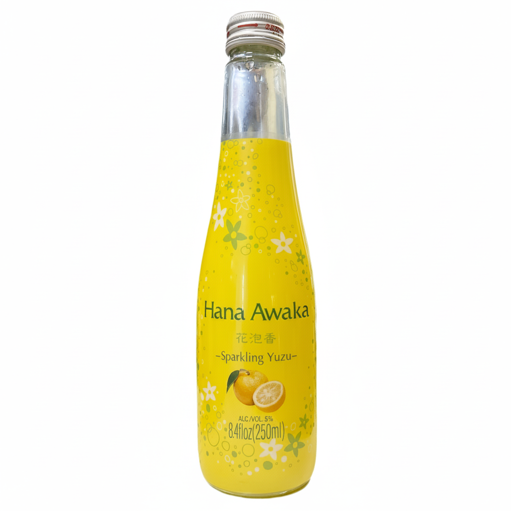 HanaAwaka Sake frizzante allo Yuzu 250ml