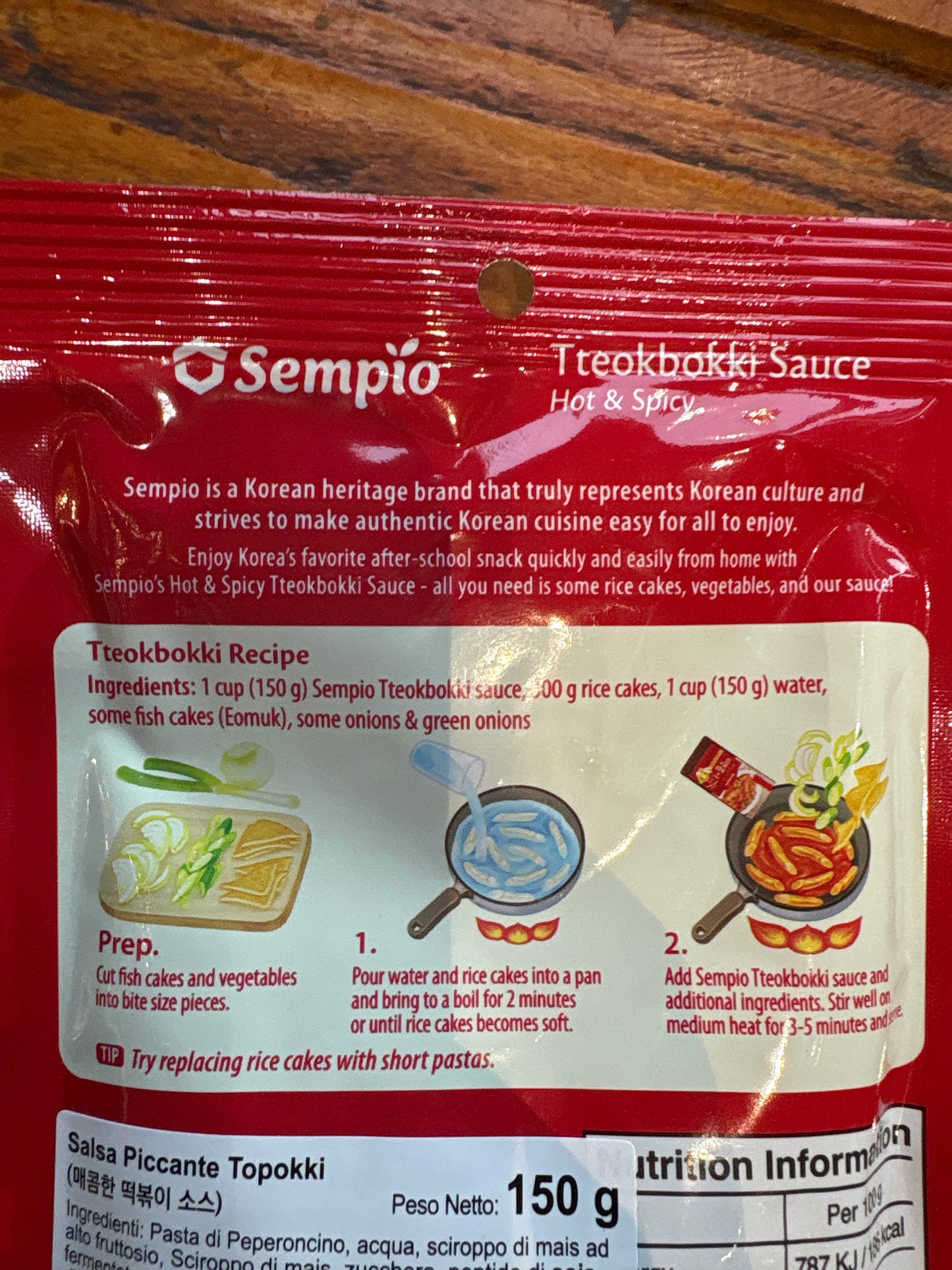 Sempio - Salsa Tteokbokki Piccante 150g