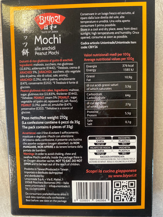 Biyori - Mochi alle Arachidi 210g