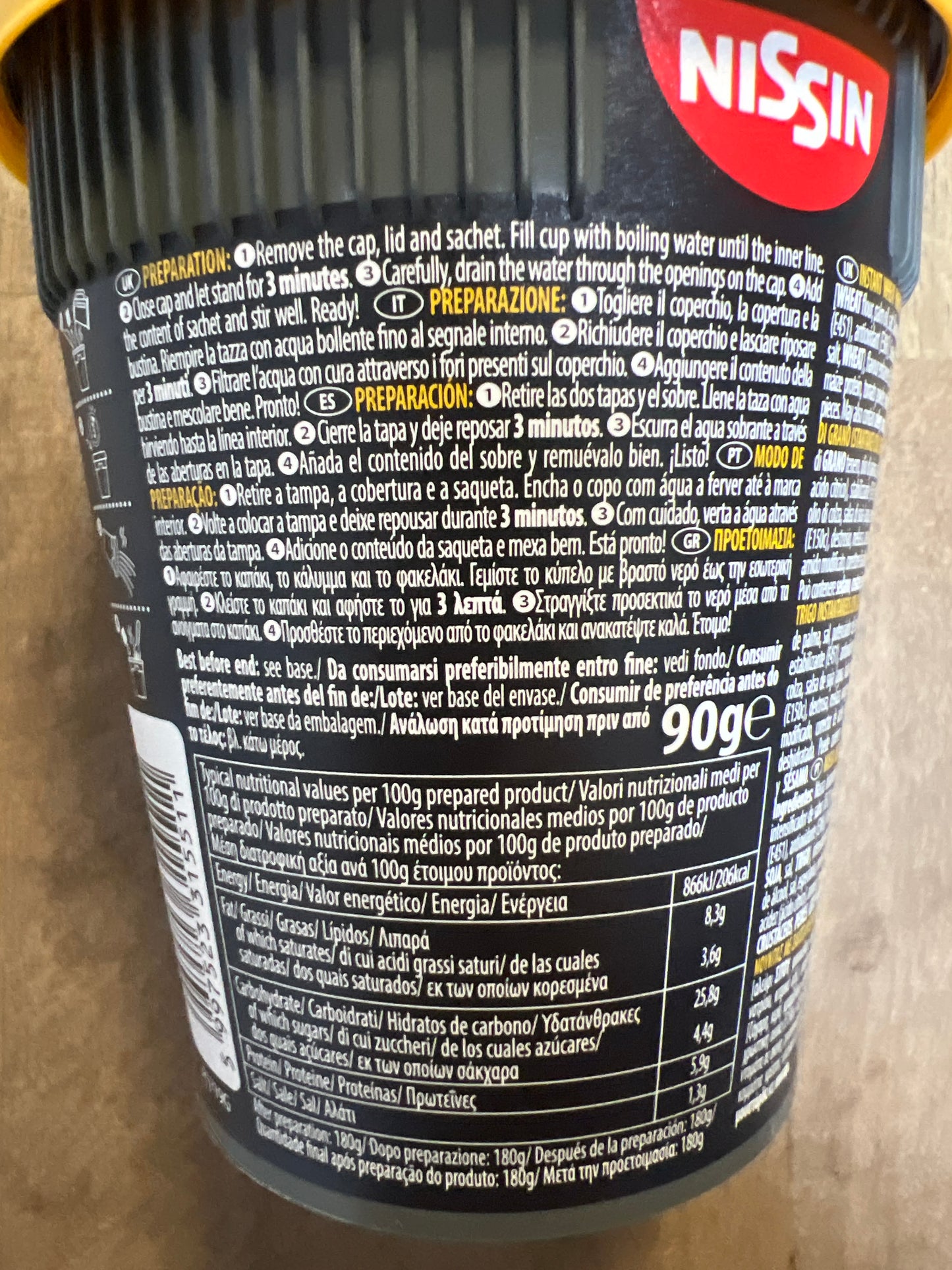 Nissin Soba – Classic CUP 90g