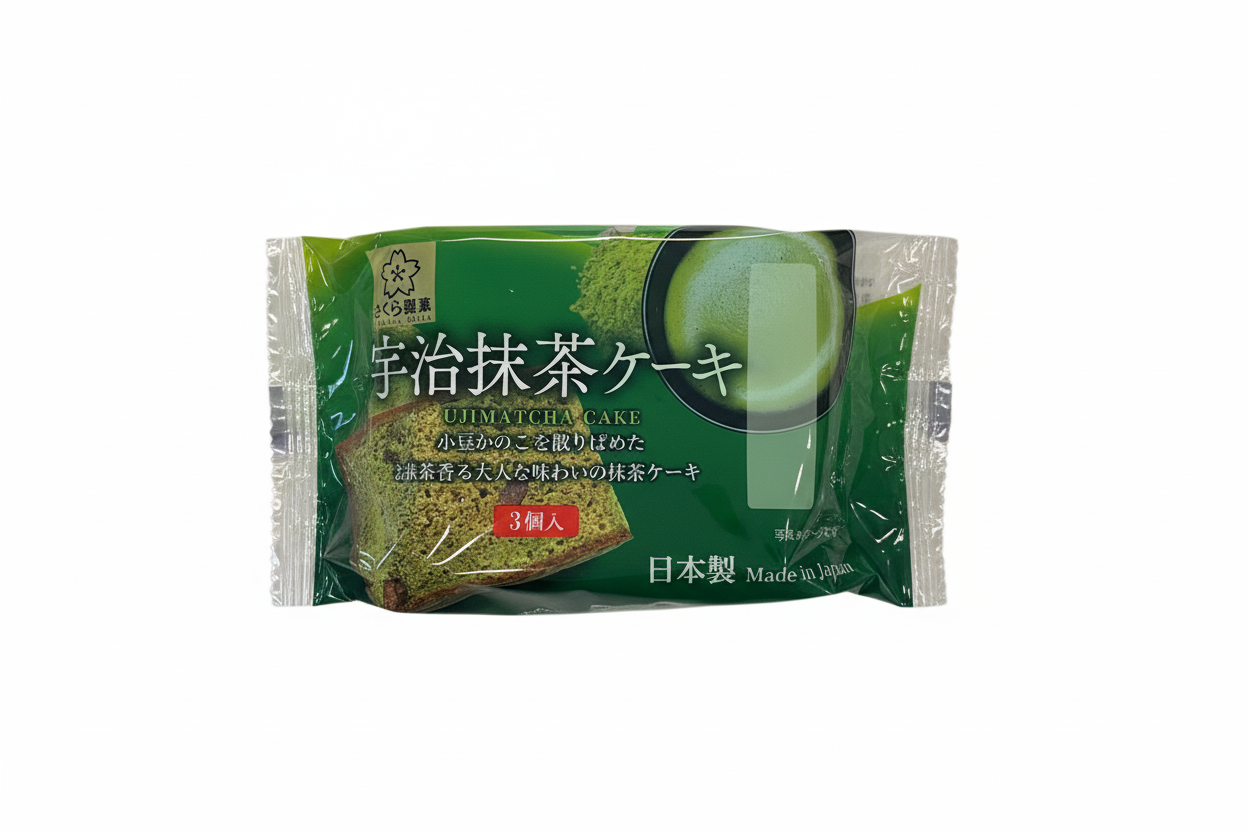 SS - Castella al Matcha 130g