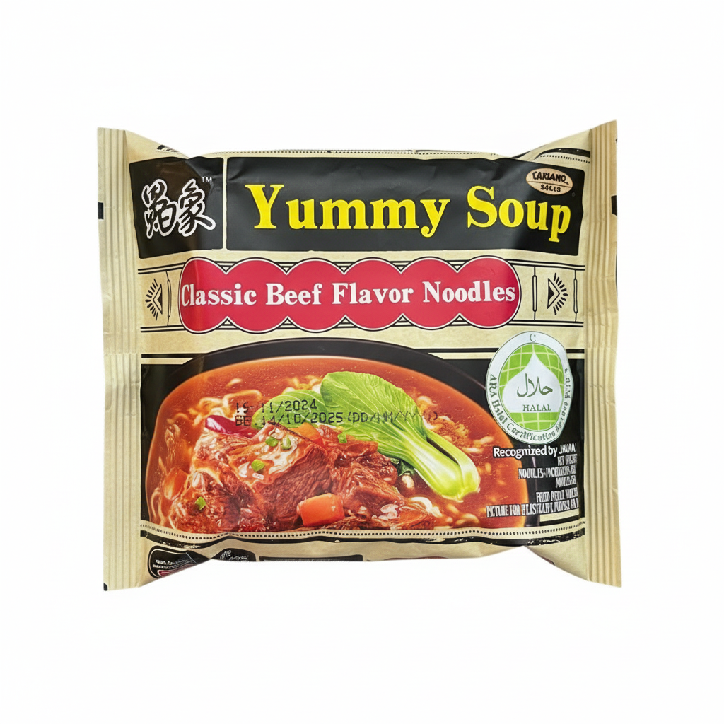 Baixiang - Ramen al Manzo Piccante HALAL 96g (CON BRODO)