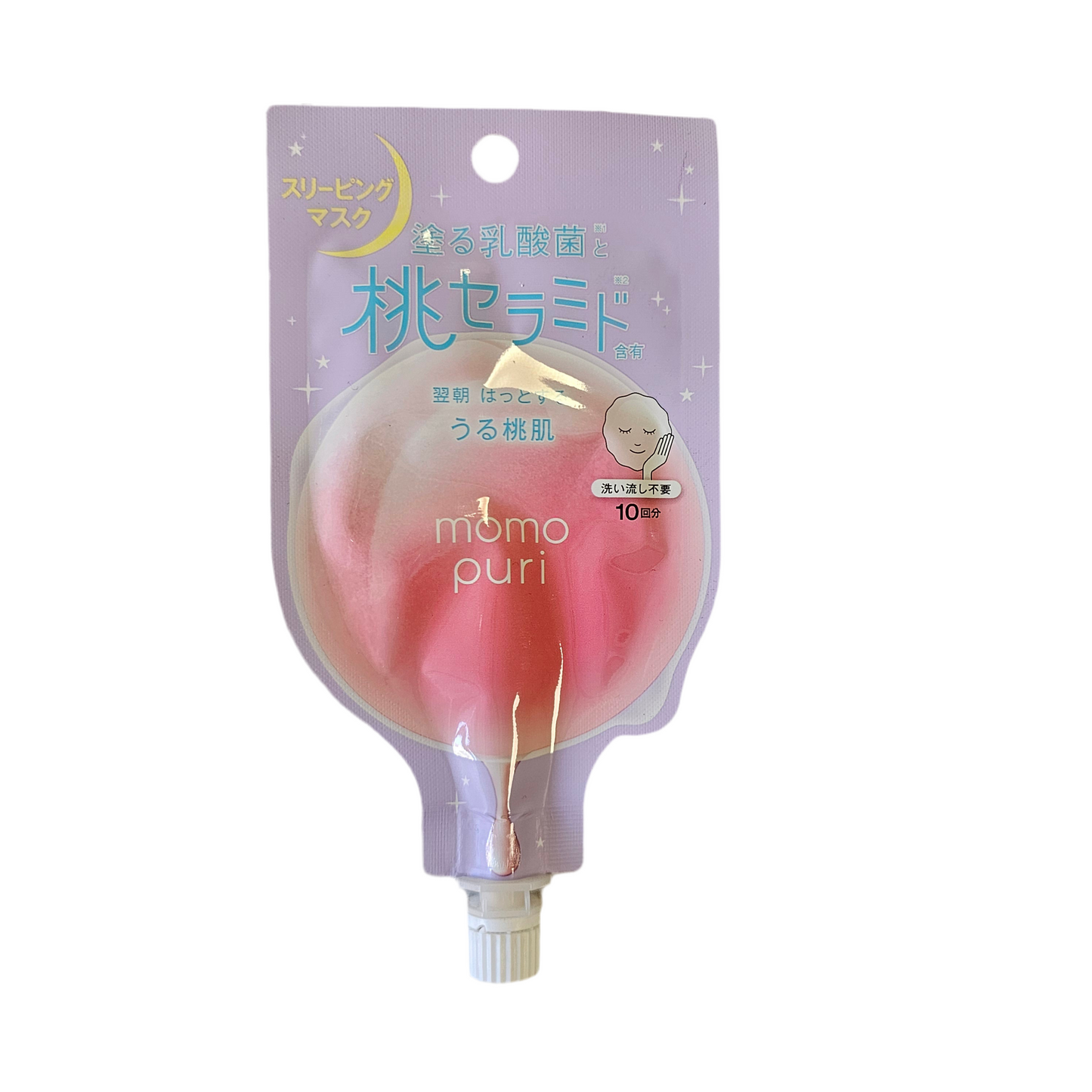 Momopuri - Maschera illuminante 12g