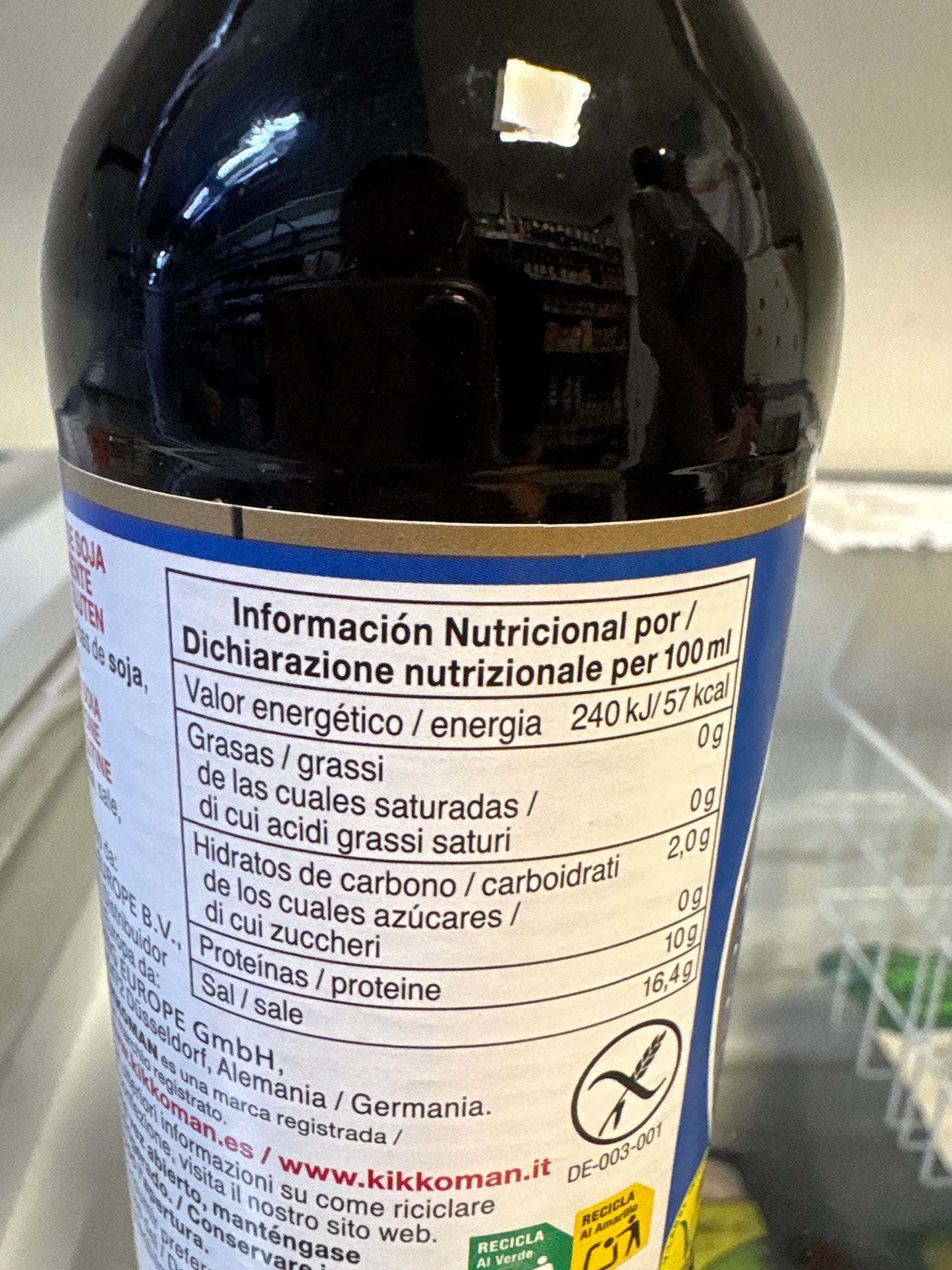 Kikkoman - Salsa di soia senza glutine 250ml